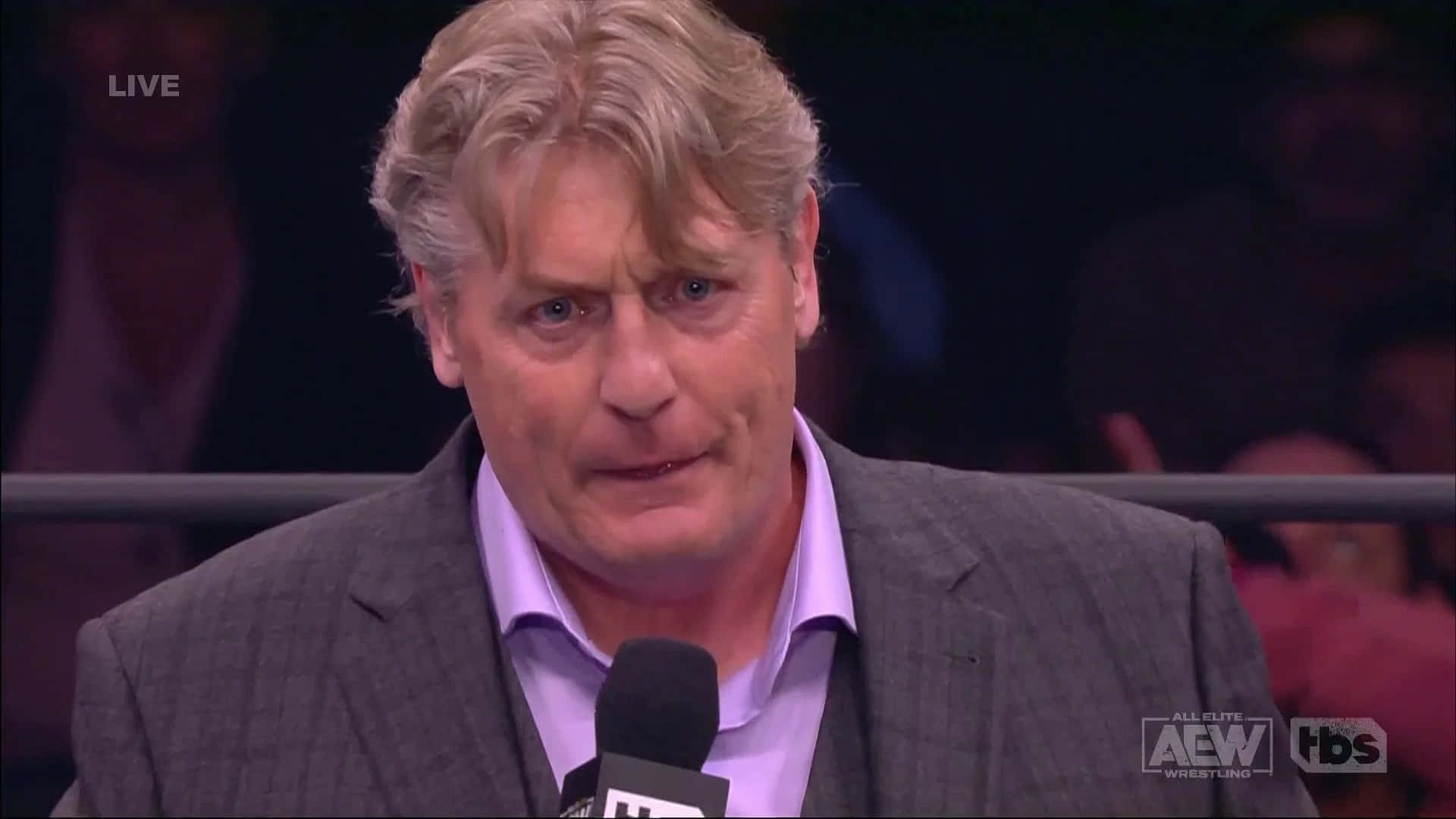 William Regal Wwe Aew Interview Photo Background