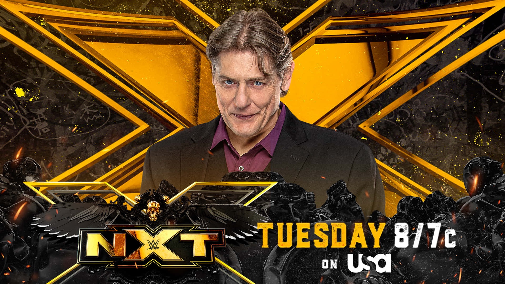 William Regal Wwe Nxt Wrestler Background