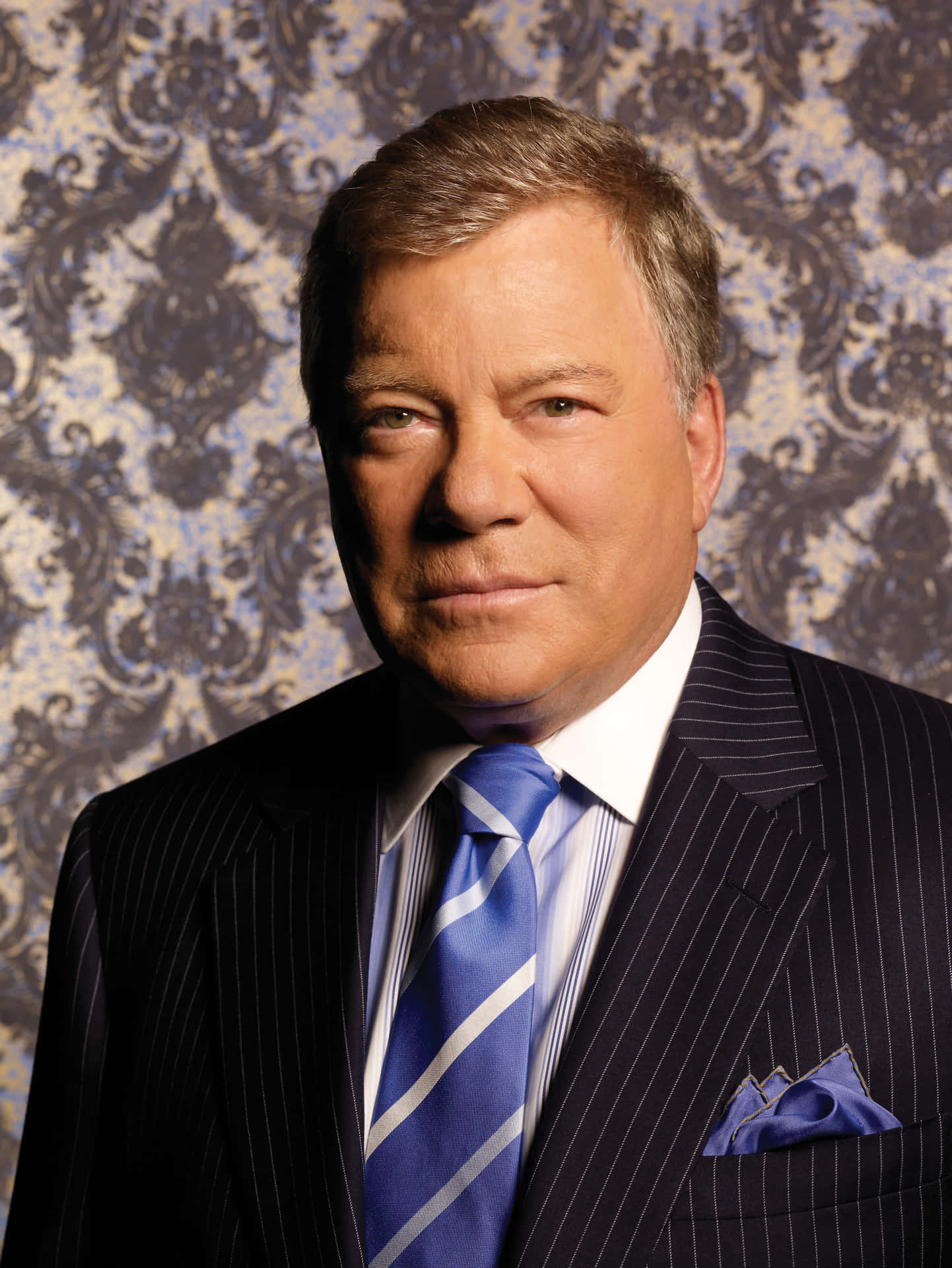 William Shatner Poses For A Professional Portrait