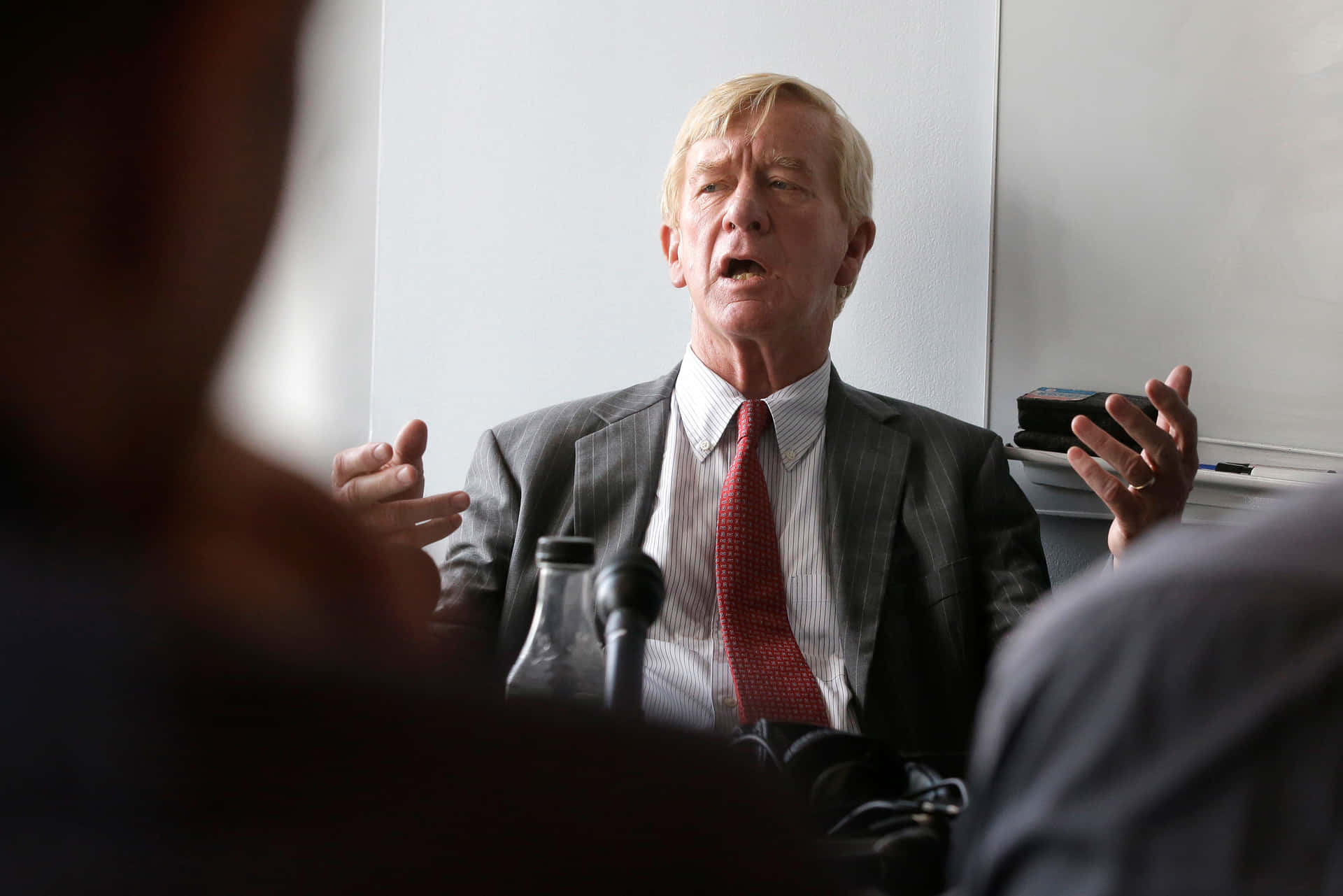 William Weld Talking