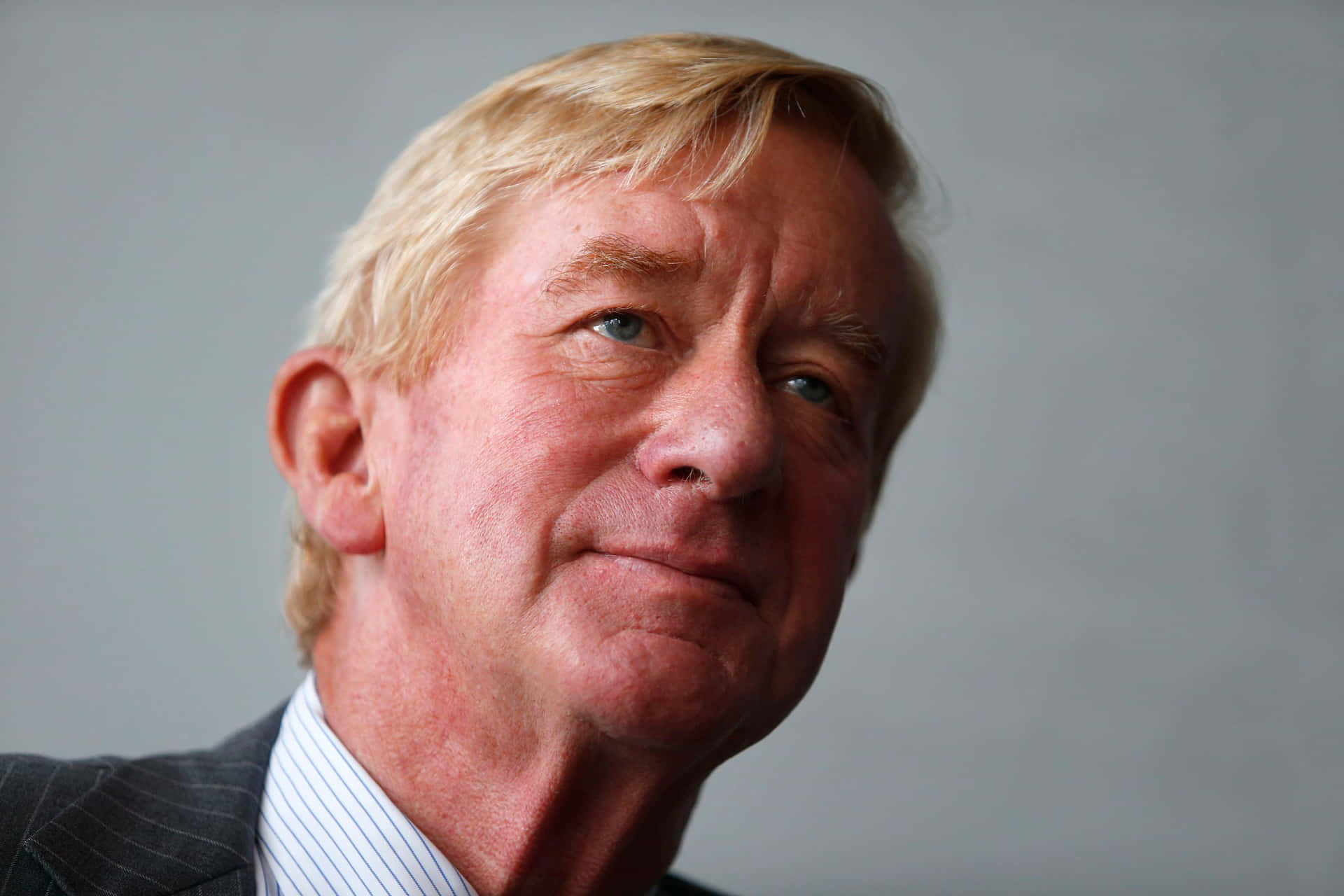 William Weld With Serious Face