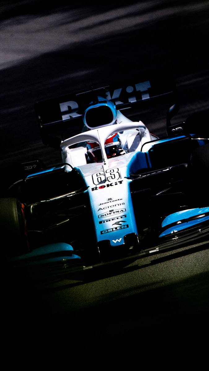 Williams Car 63 Under Spotlight