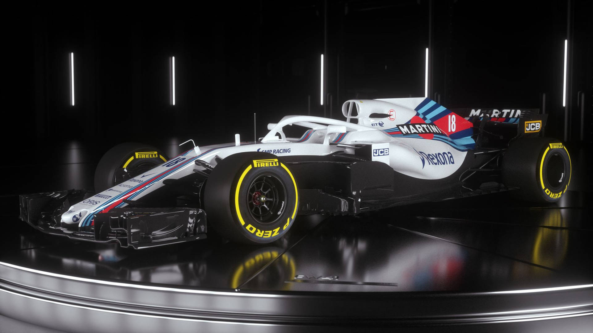 Williams With Black And Yellow Tires