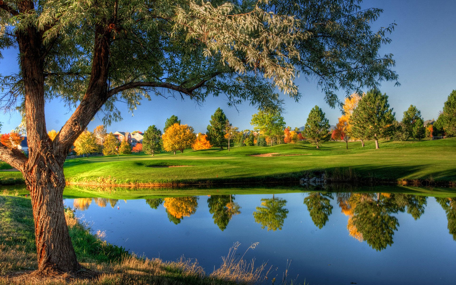 Willow Crest Golf Course Desktop Background