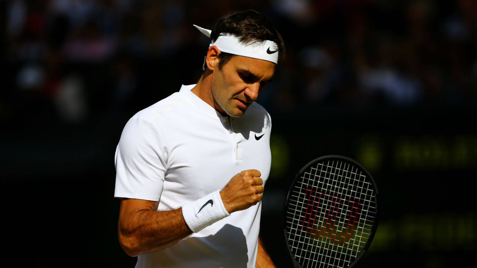 Wimbledon Champion Roger Federer Candid