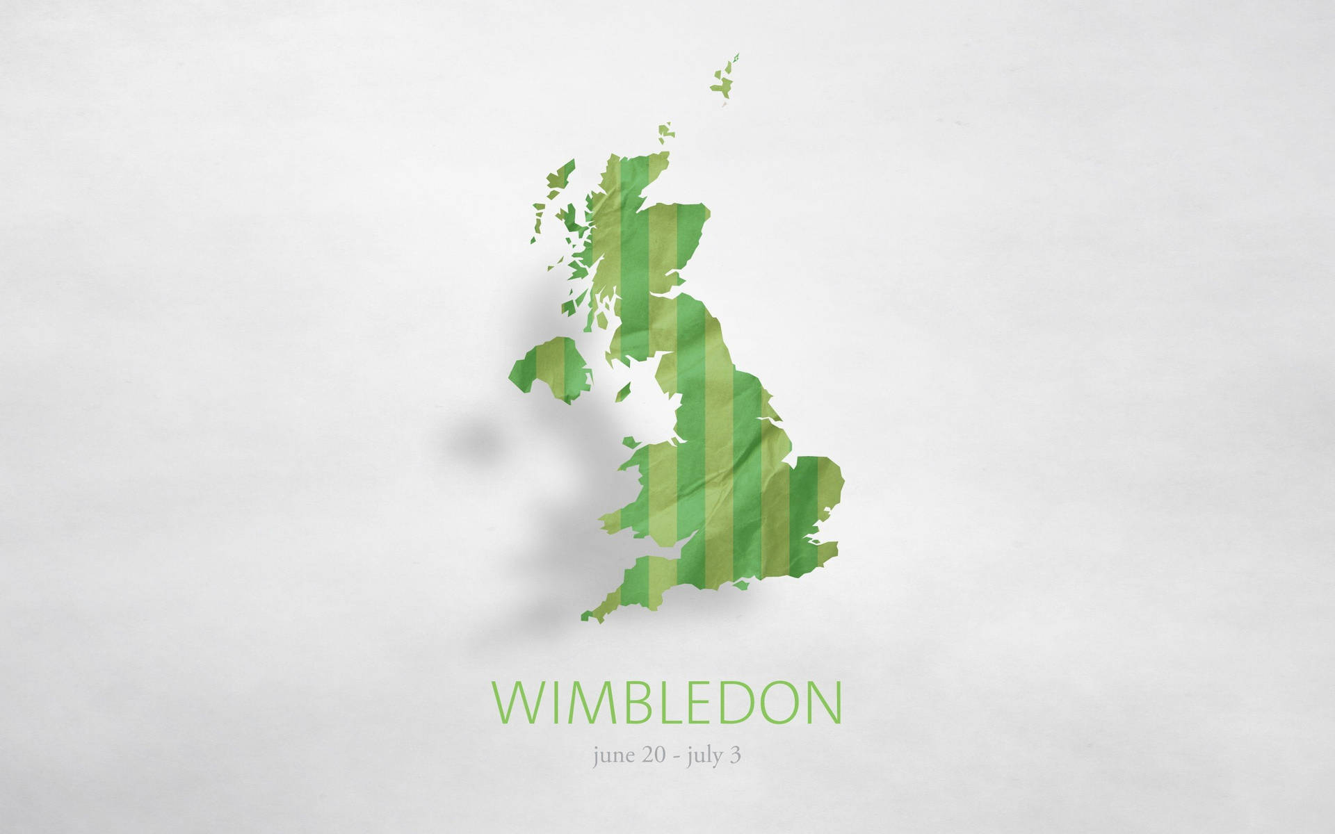 Wimbledon Map Of England Background