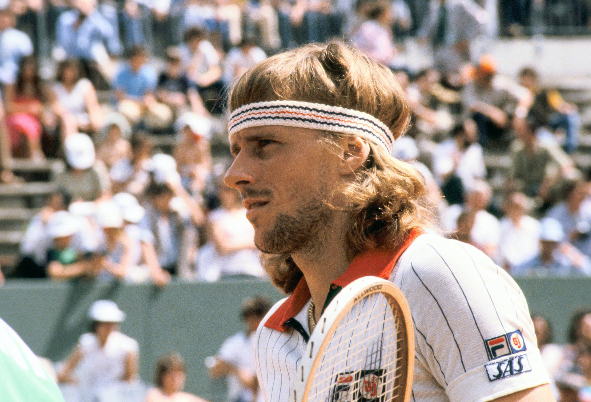 Wimbledon Men's Semi-finals Björn Borg Background