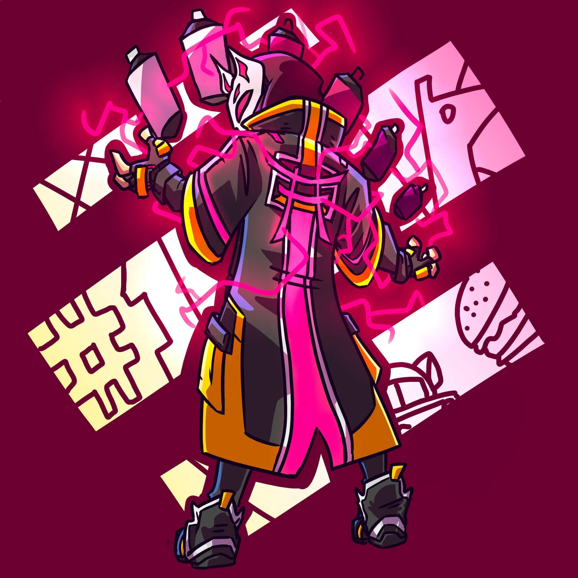 Win The Battle Royale With Fortnite's Drift Skin Background