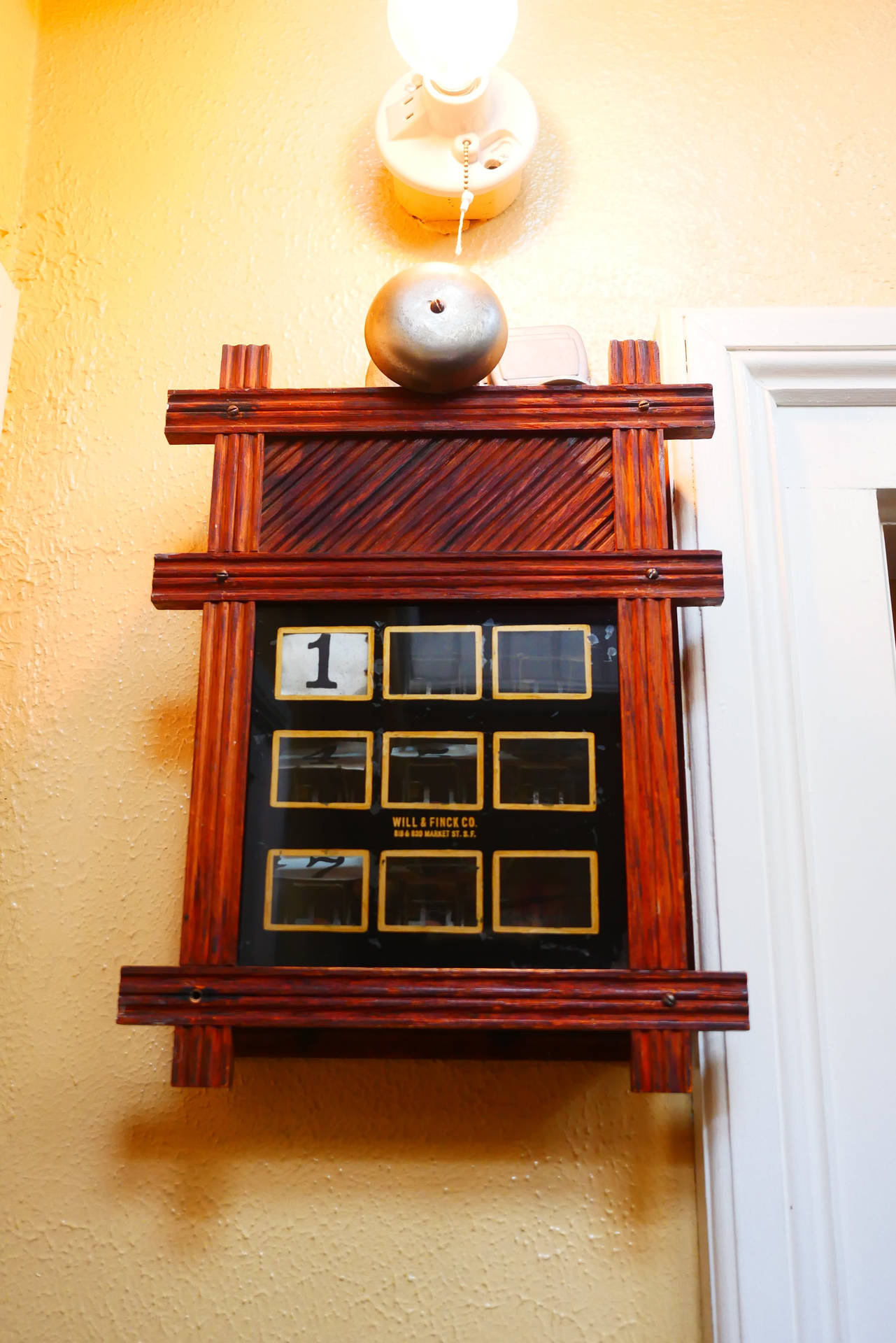 Winchester Mystery House Annunciator Intercom