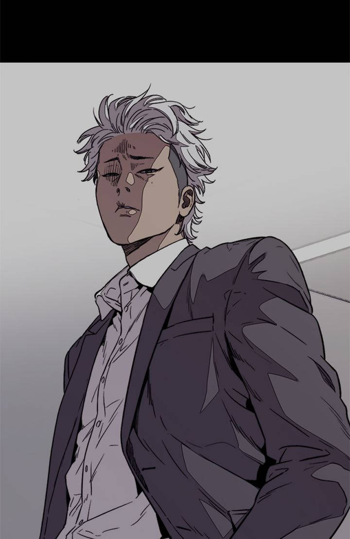 Wind Breaker Joker In Grey Suit Background