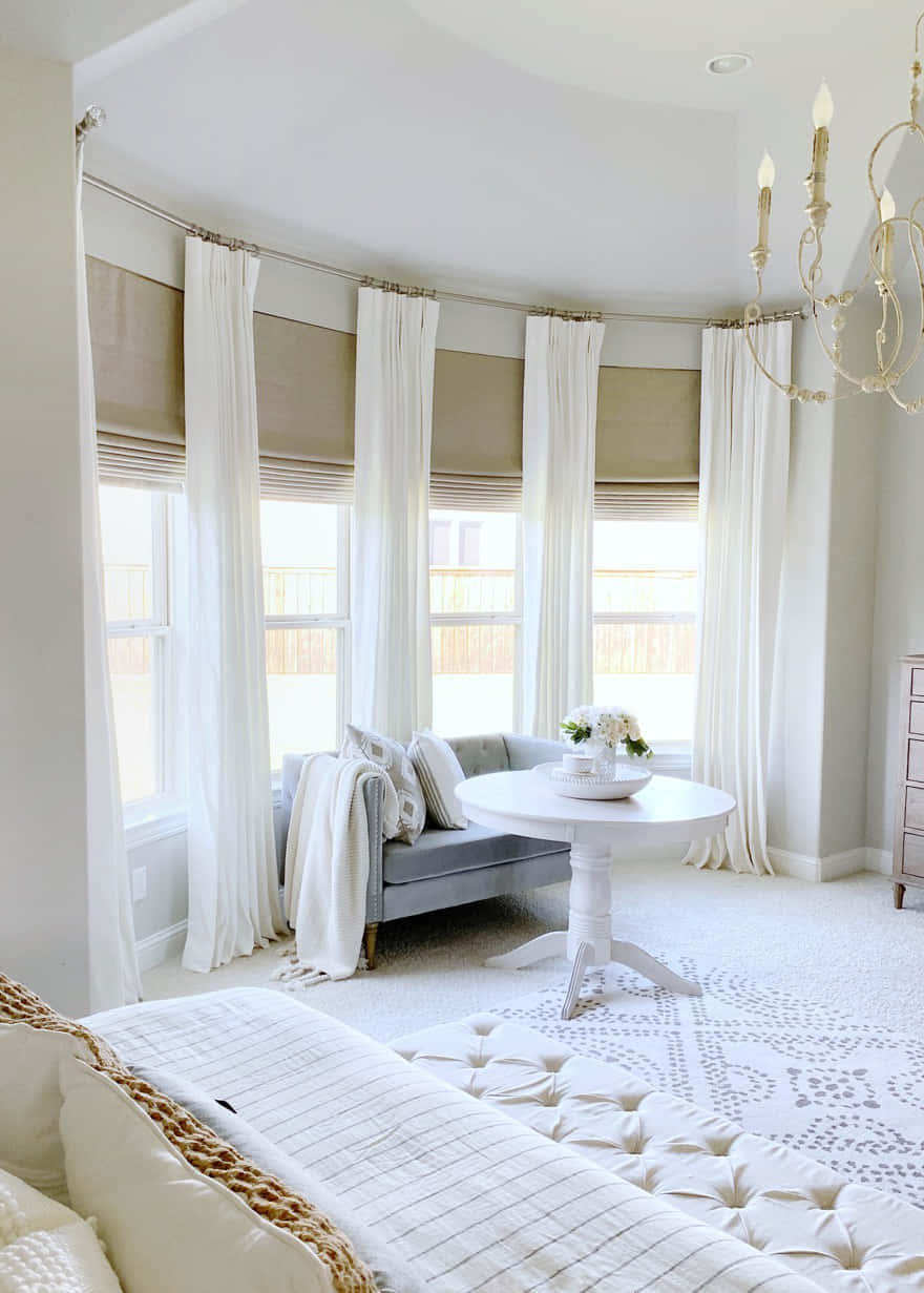 Window White Living Room