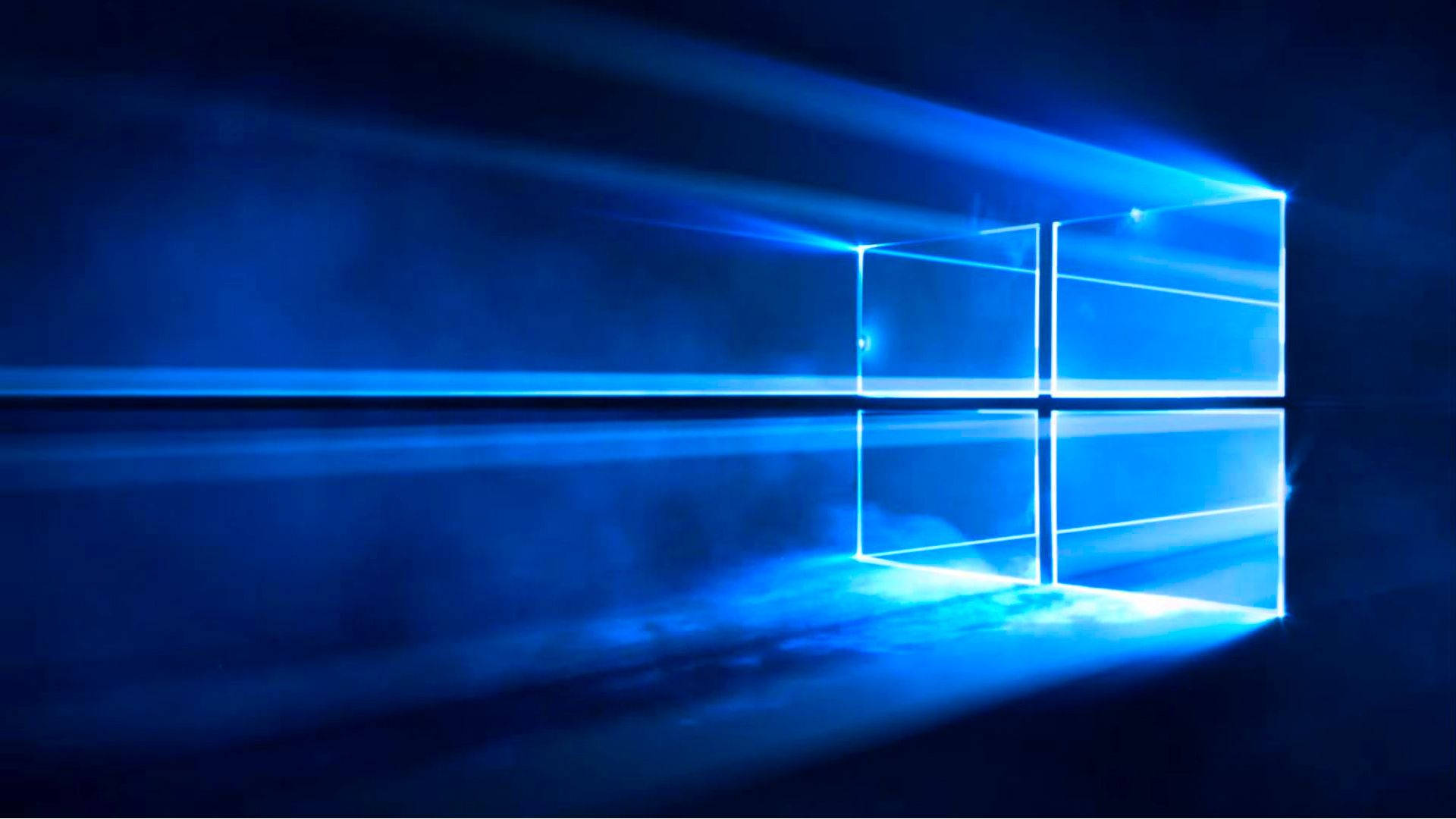Windows 10 Glass Logo Background