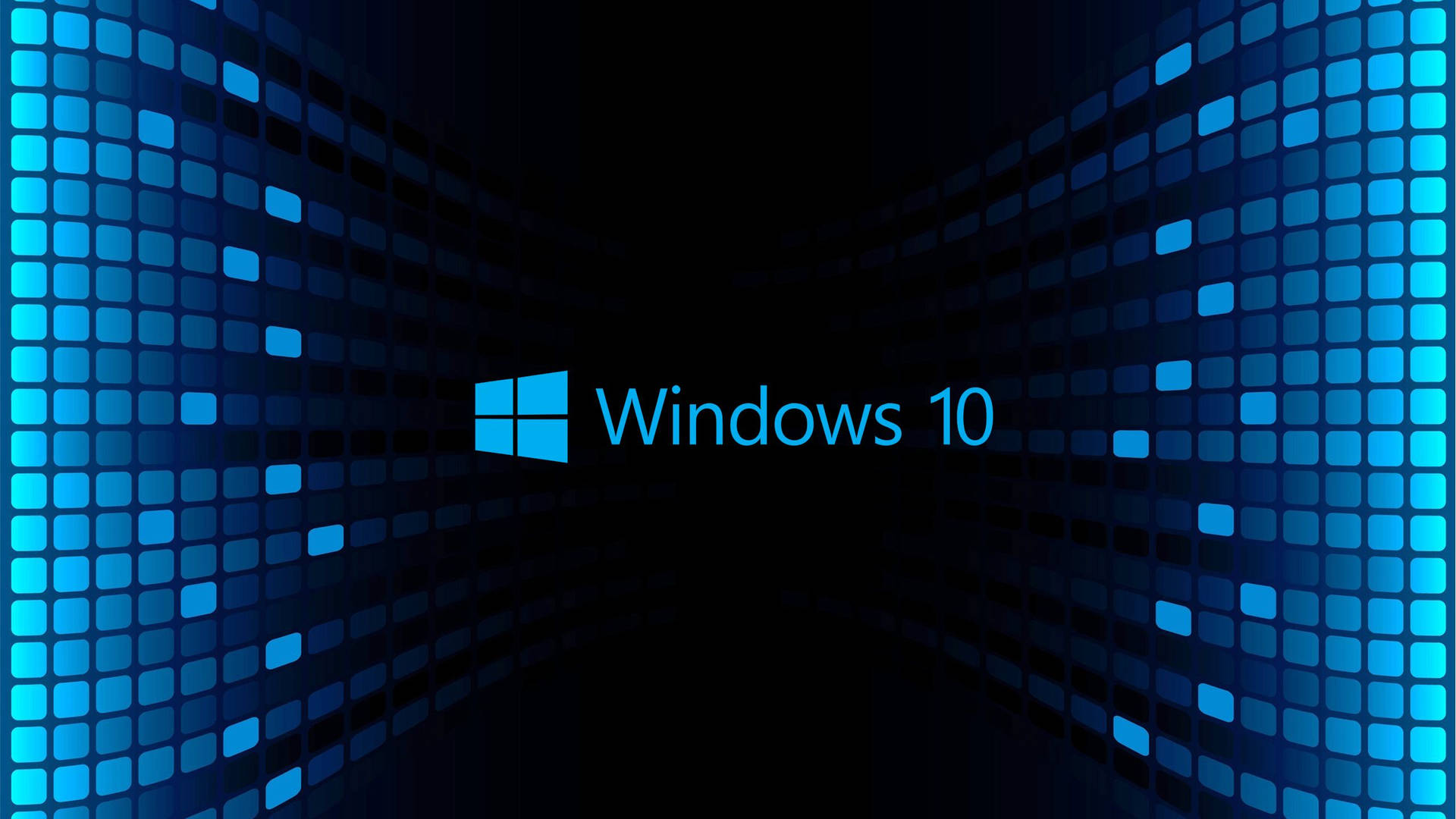 Windows 10 Hd Blue Squares Background