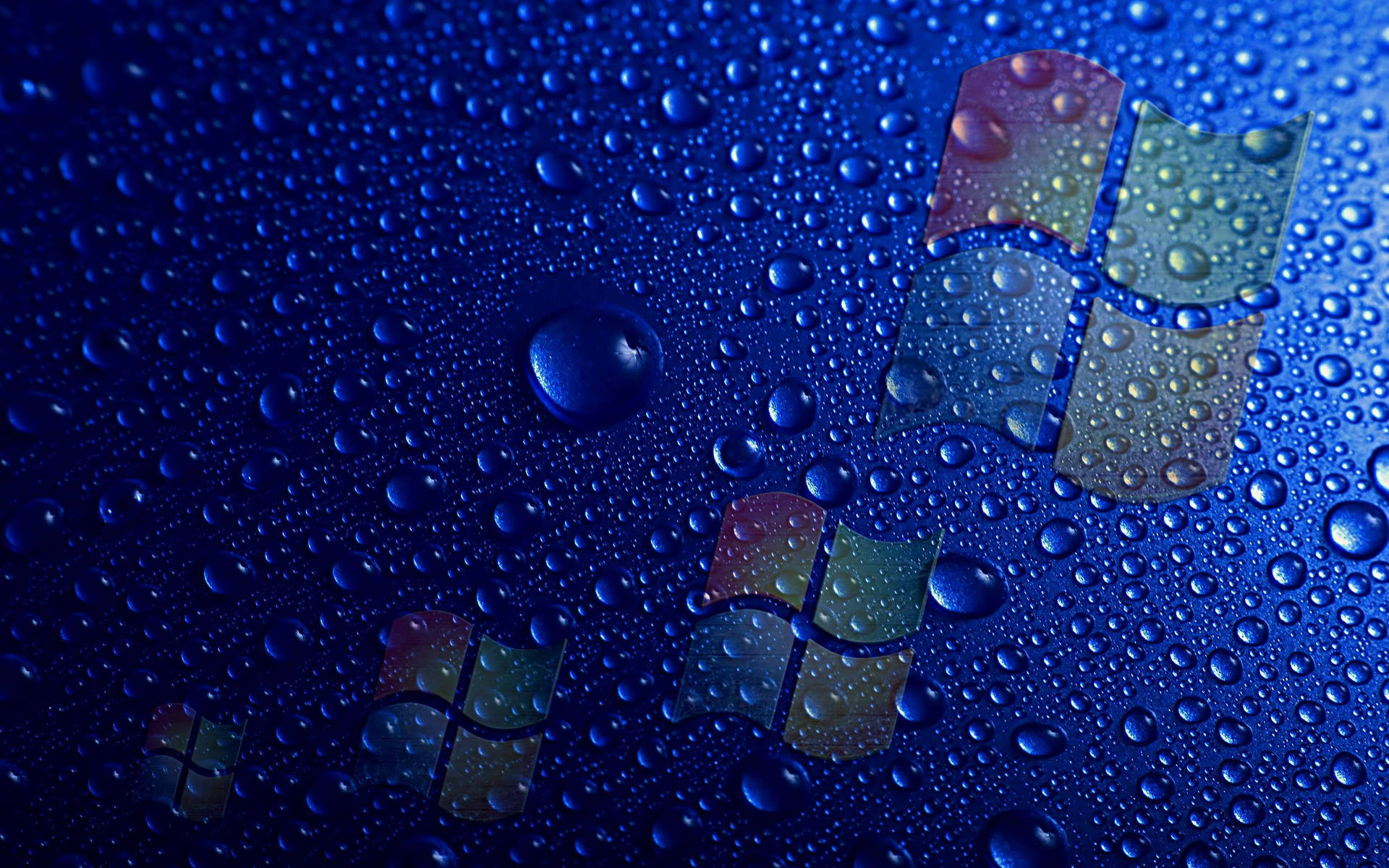 Windows 10 Hd Water Droplets Background