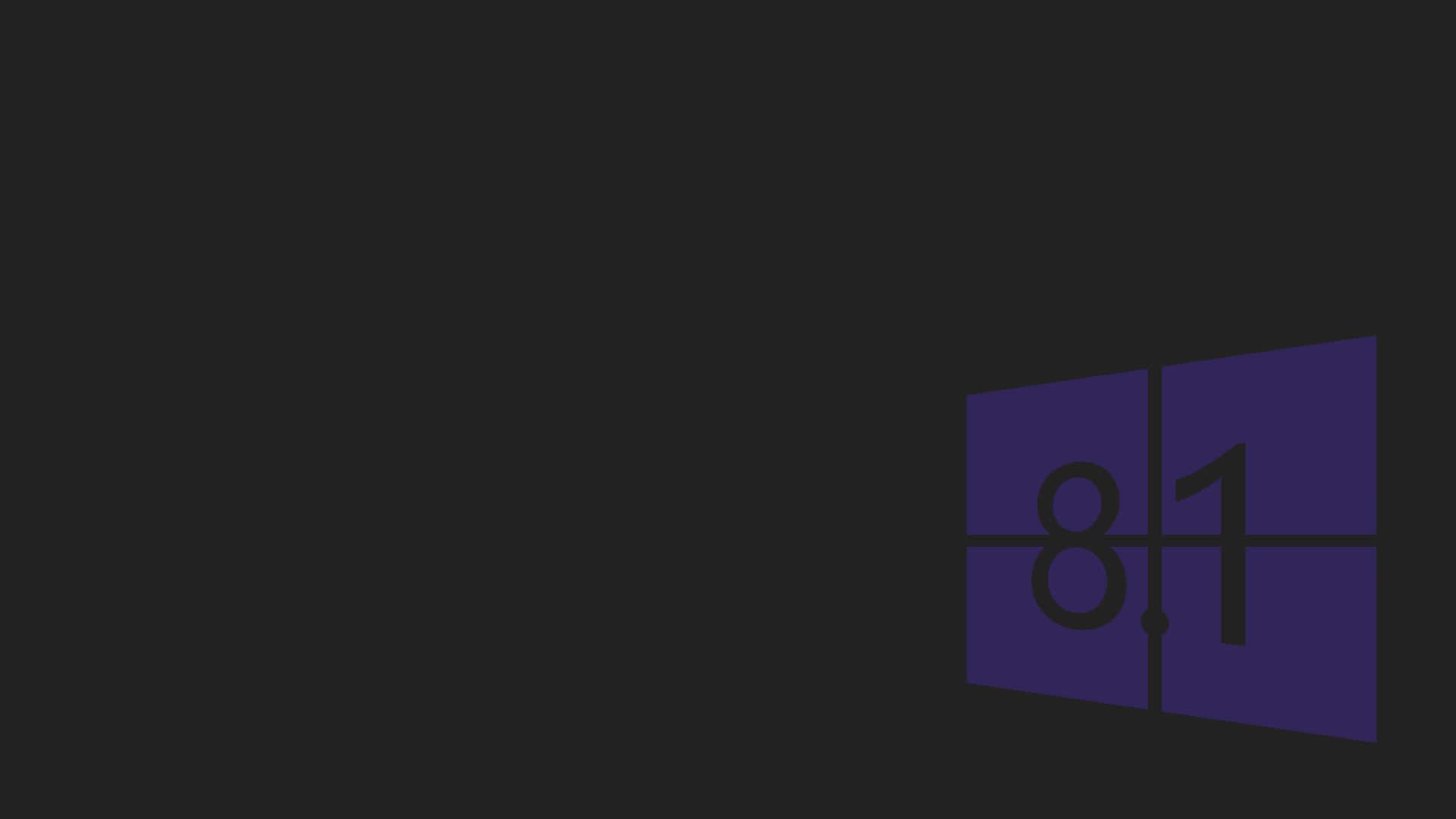Windows 10 Logo On A Black Background