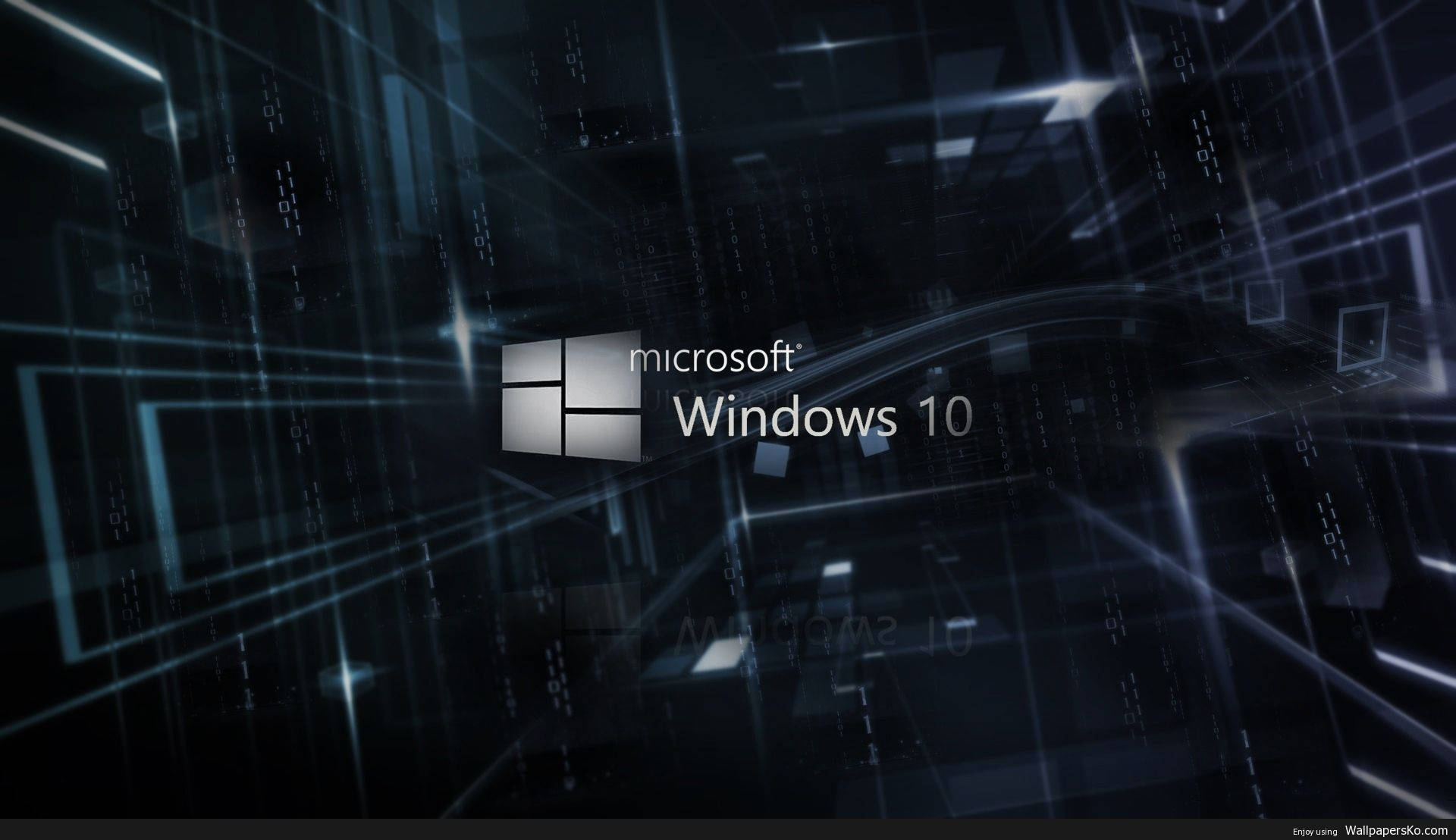 Windows 10 Tech Themed Cover Background