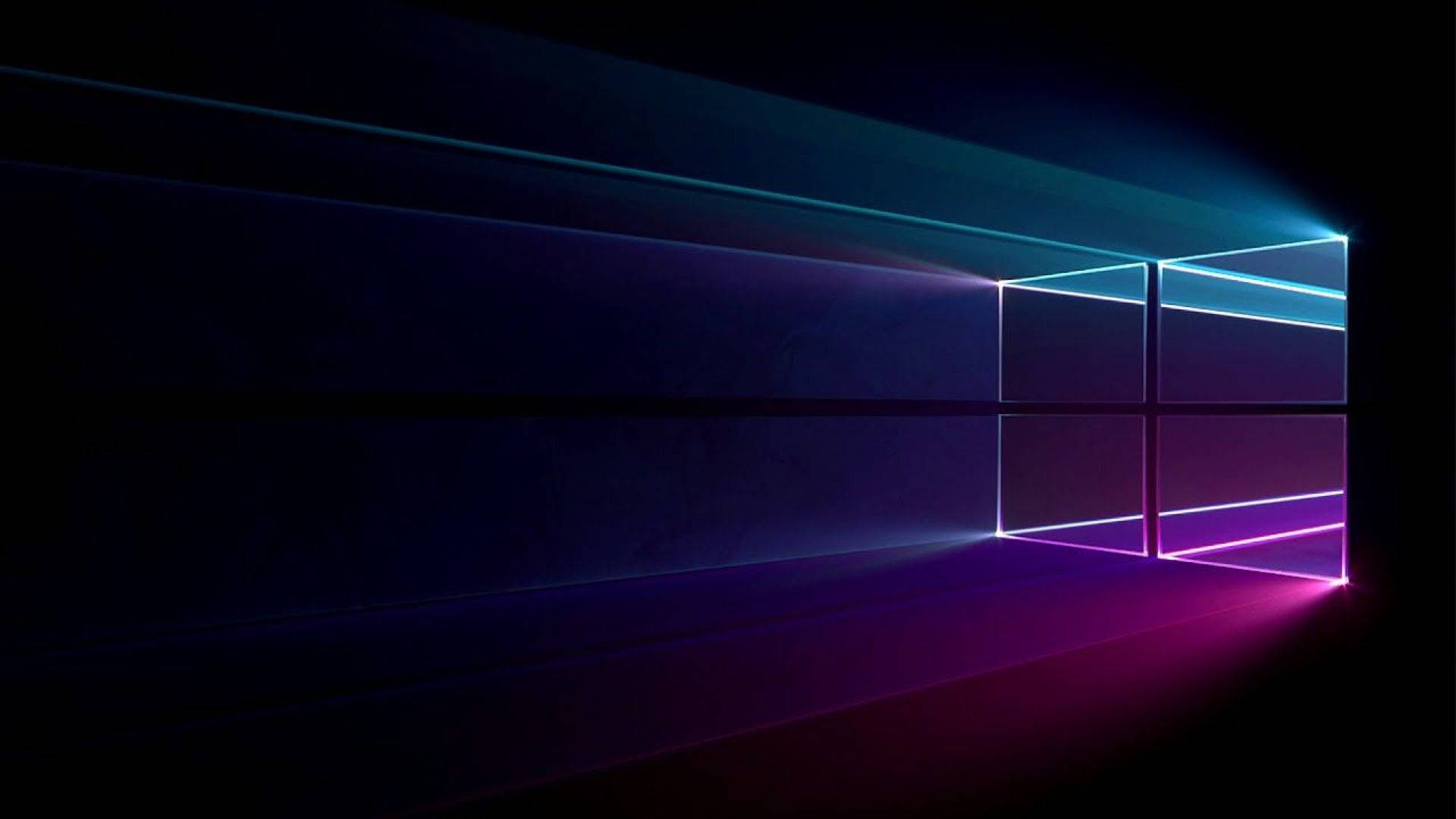Windows 11 4k Neon Lights Background