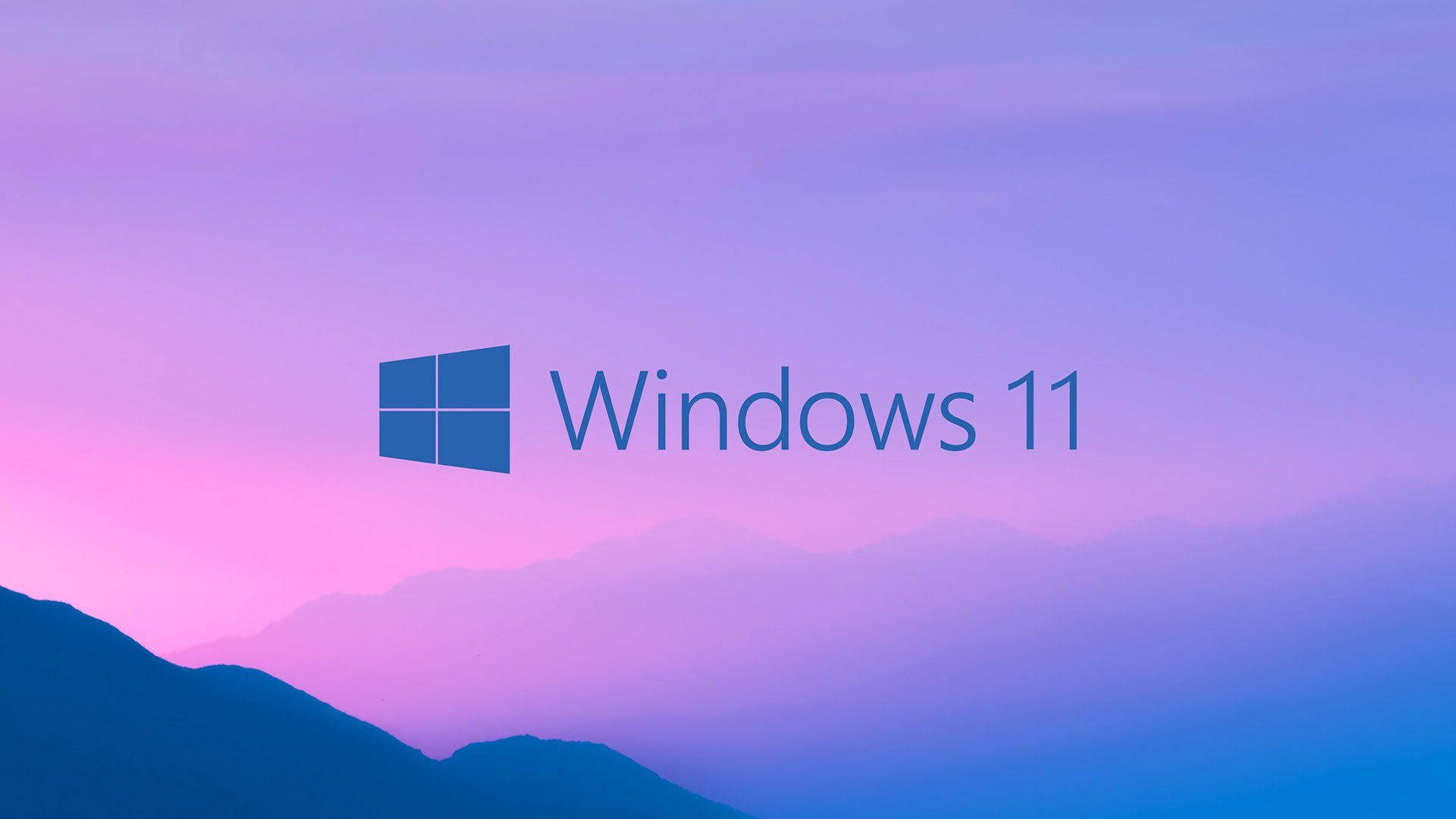 Windows 11 4k Purple Landscape Background