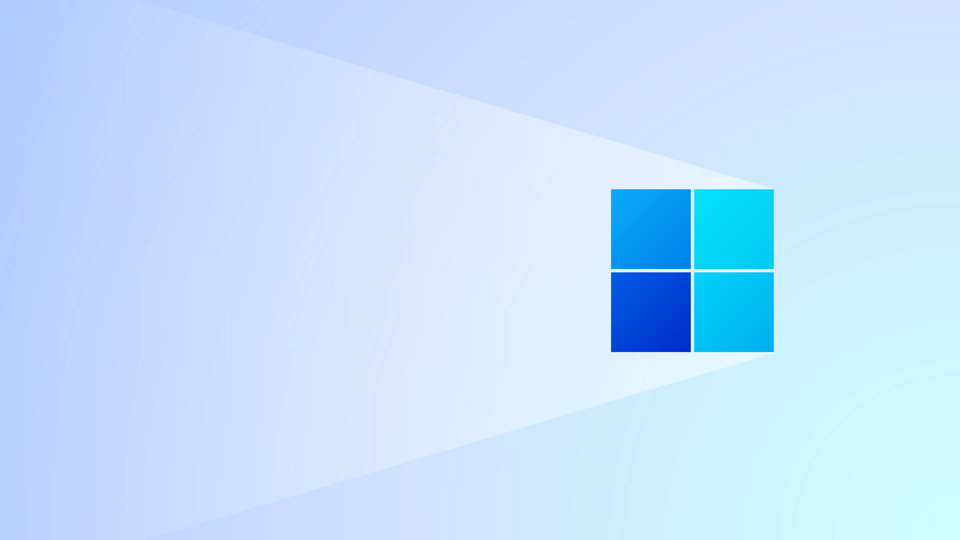 Windows 11 Blue Logo Background