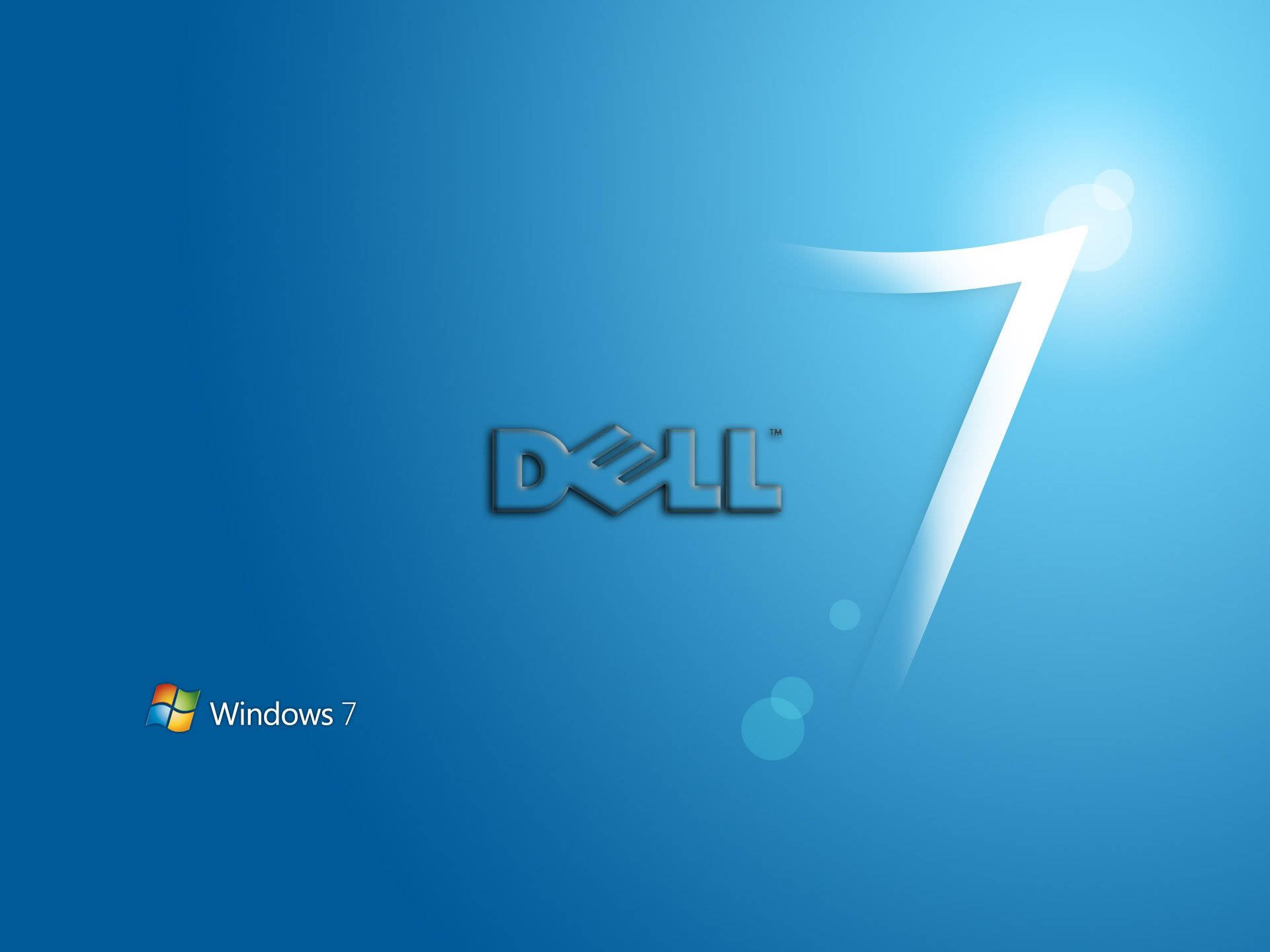 Windows 7 Dell Hd Logo Background