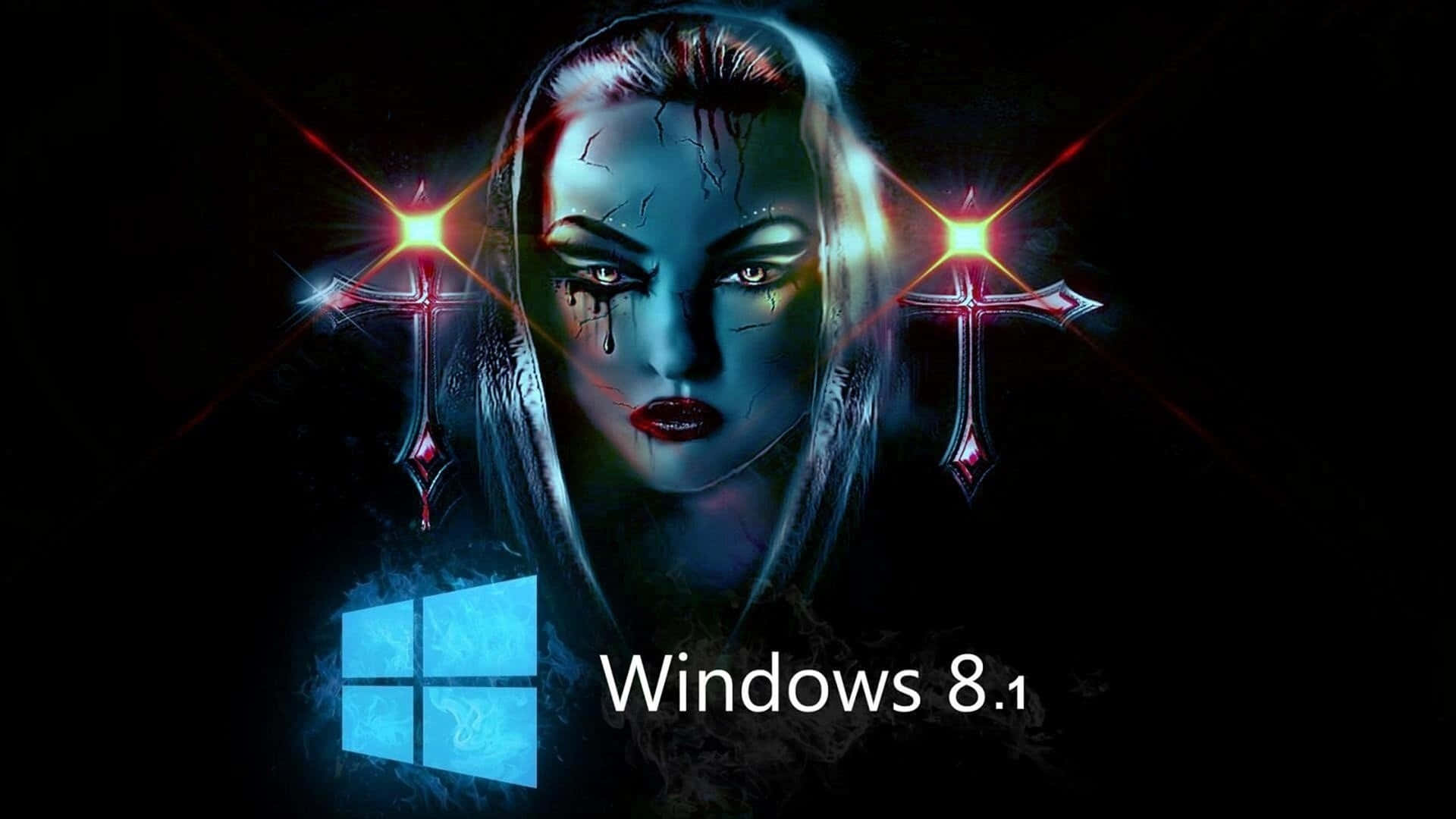 Windows 8 1 - A Woman With A Sword And A Cross