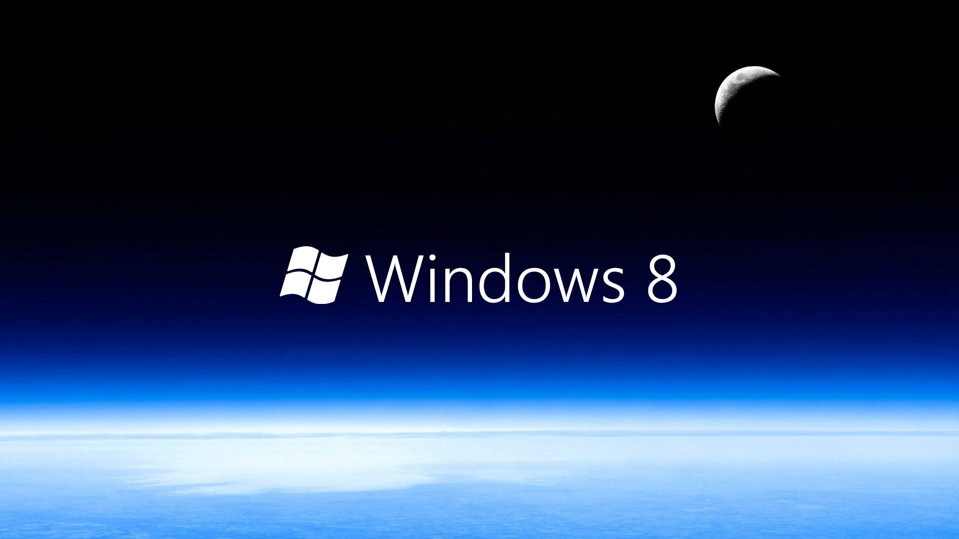 Windows 8 Space Background Background