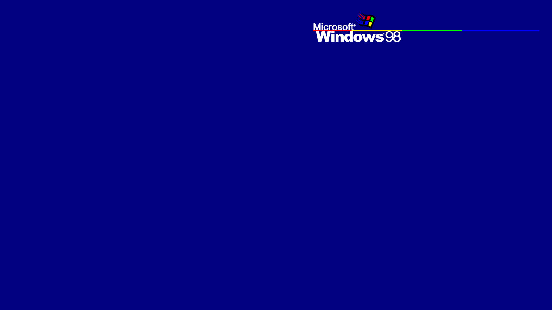 Windows 98 Desktop Background