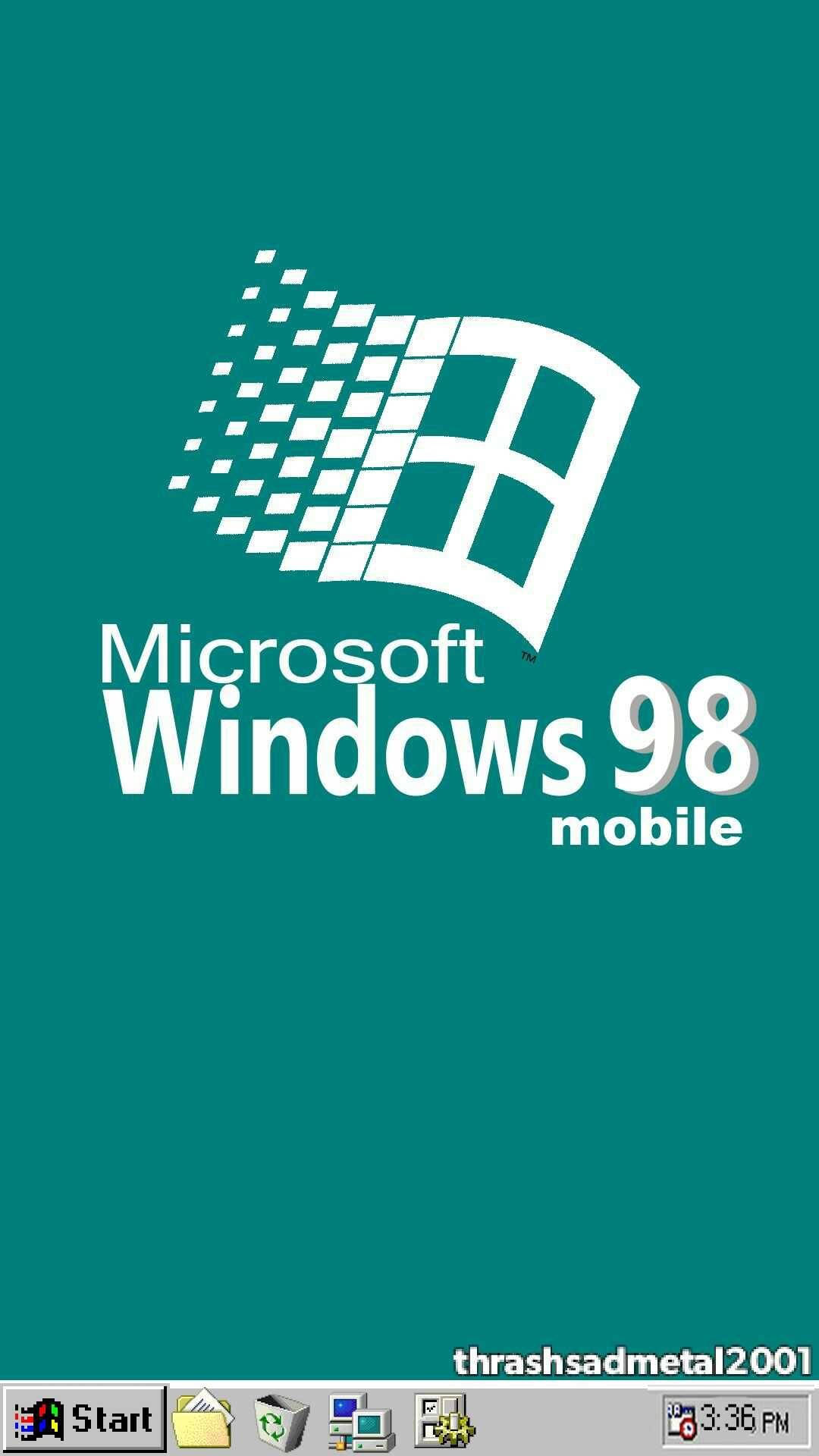 Windows 98 Wallpaper Background