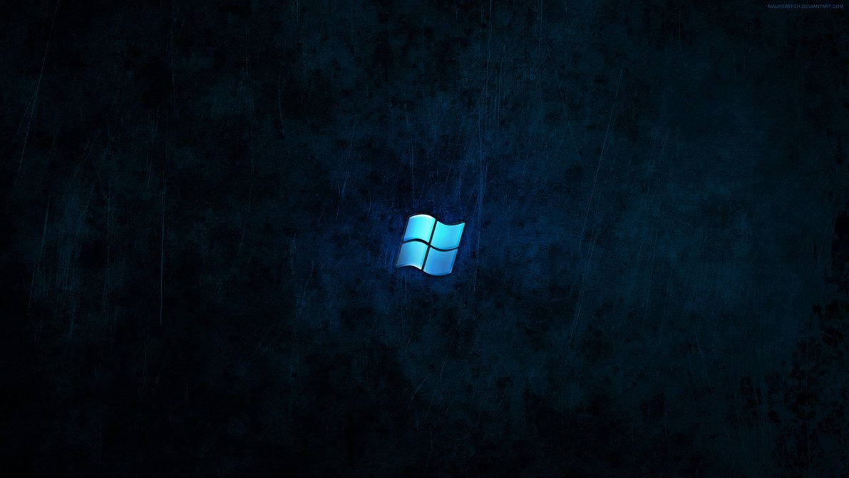Windows Aesthetic Dark Blue Hd Background