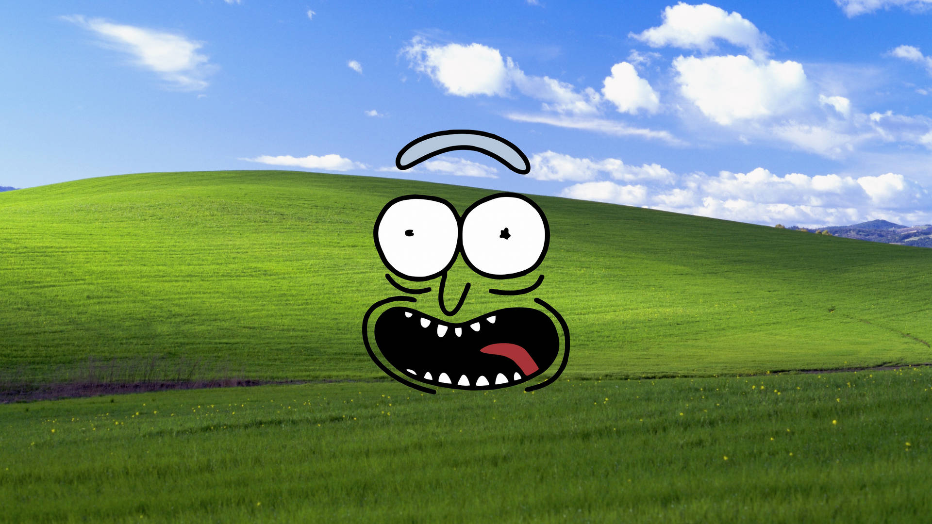 Windows Landscape Rick And Morty Pc 4k Background
