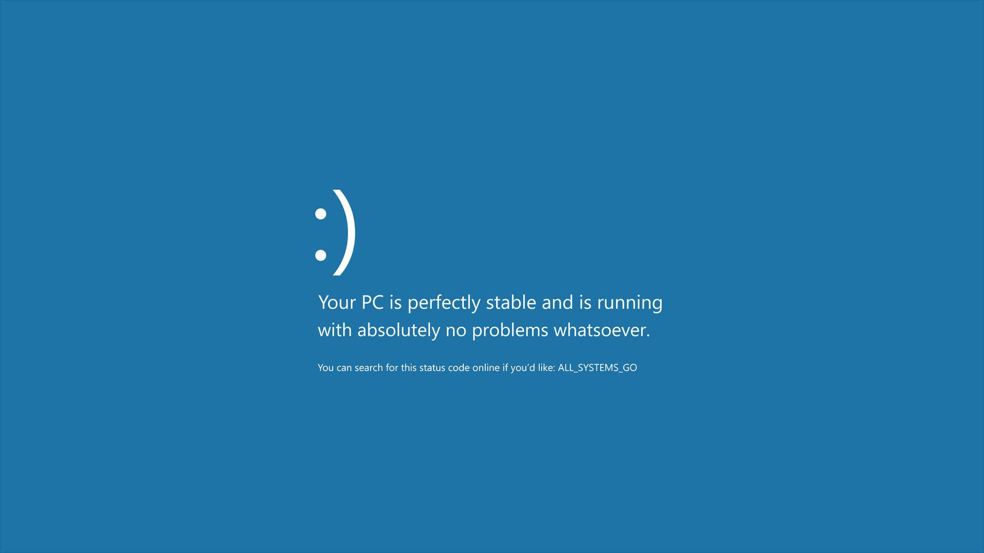 Windows Lock Screen Smiley Logo Background
