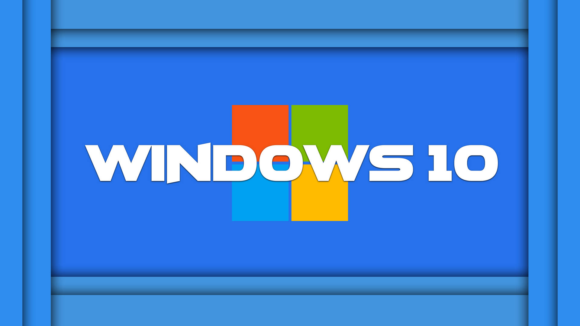 Windows Logo Computer Lock Screen Background