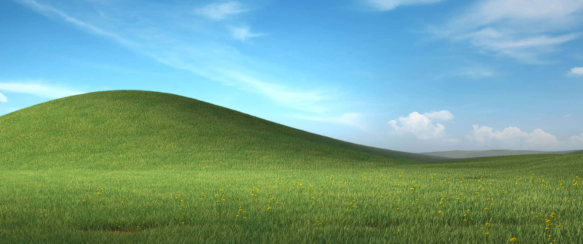 Windows Xp Iconic Hill Background