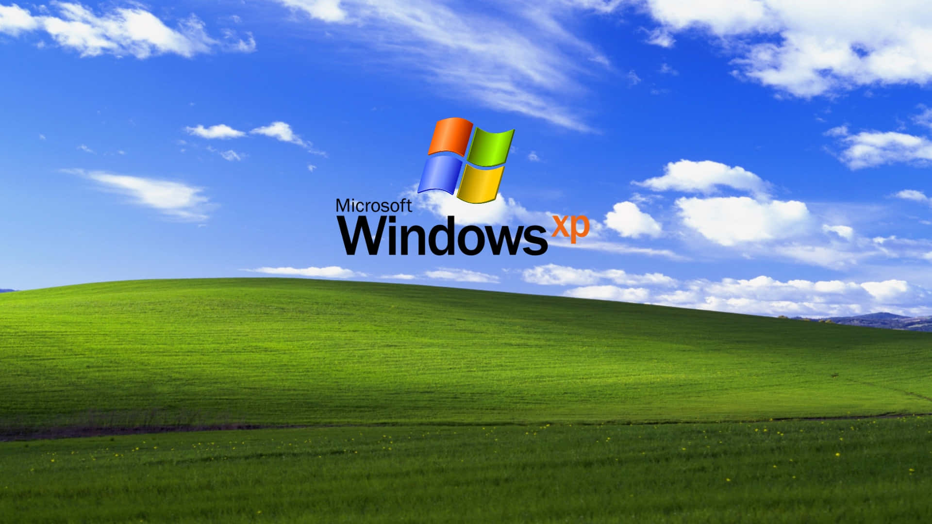 Windows Xp Logo Background