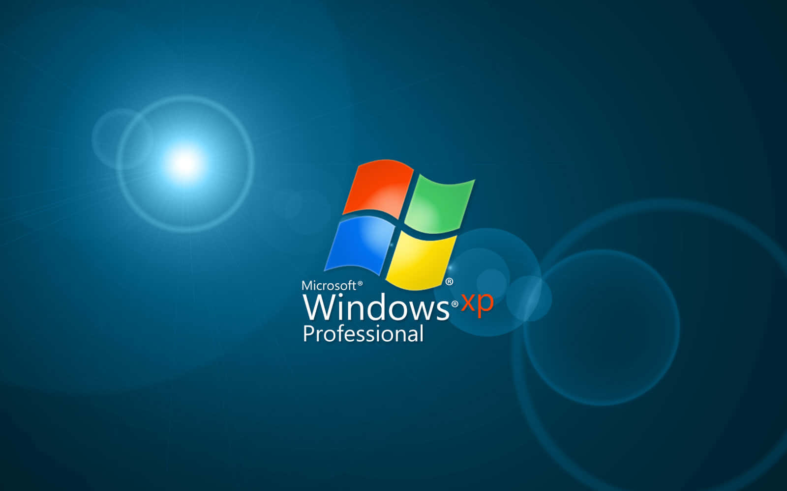 Windows Xp Logo Background