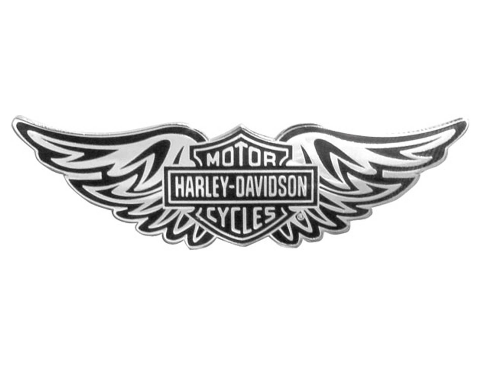 Winged Harley Davidson Logo Background