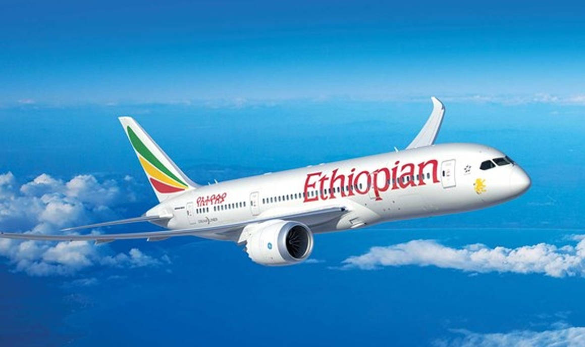 Winging Ethiopian Airlines Airplane