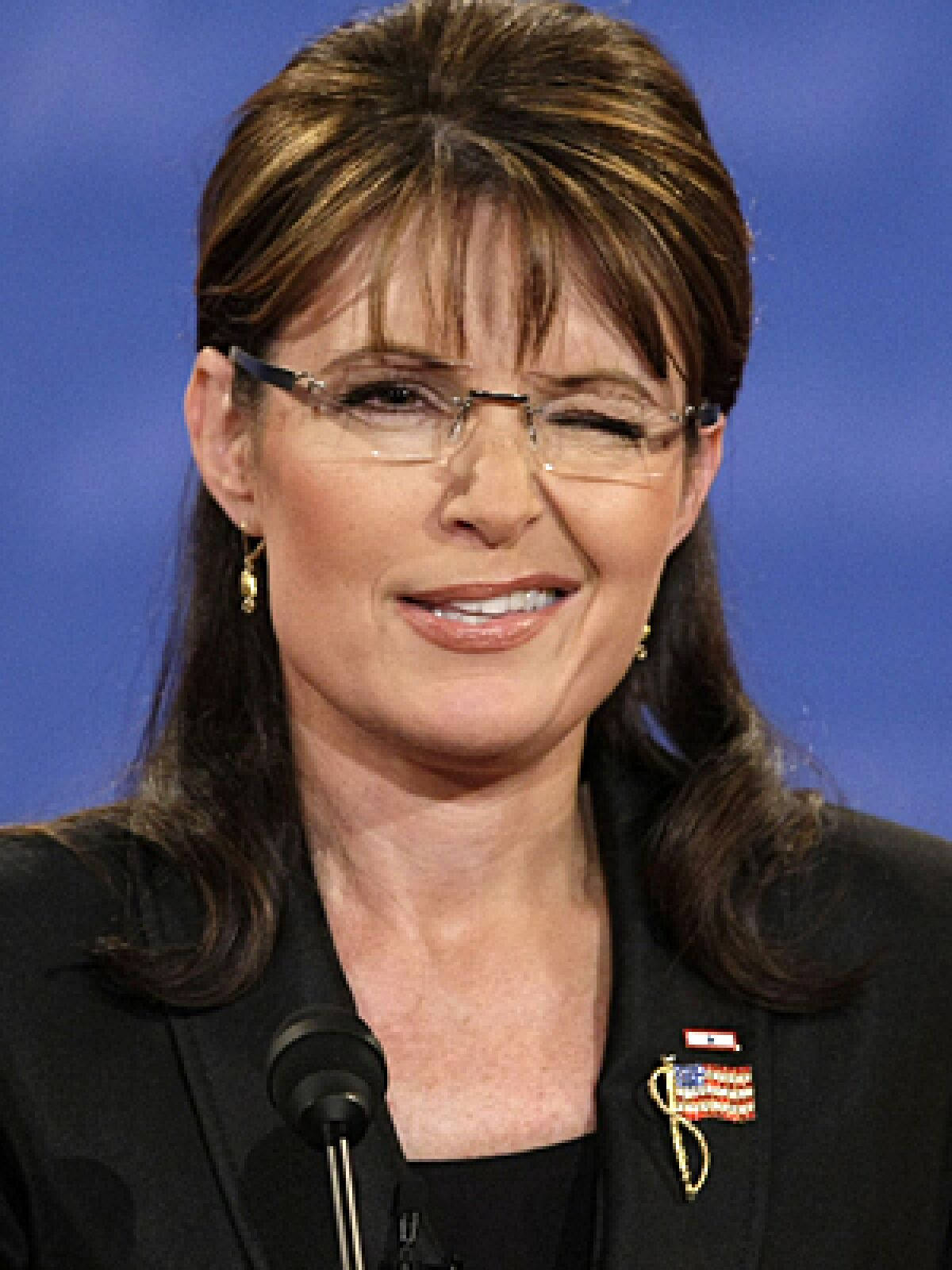 Winking Sarah Palin Background