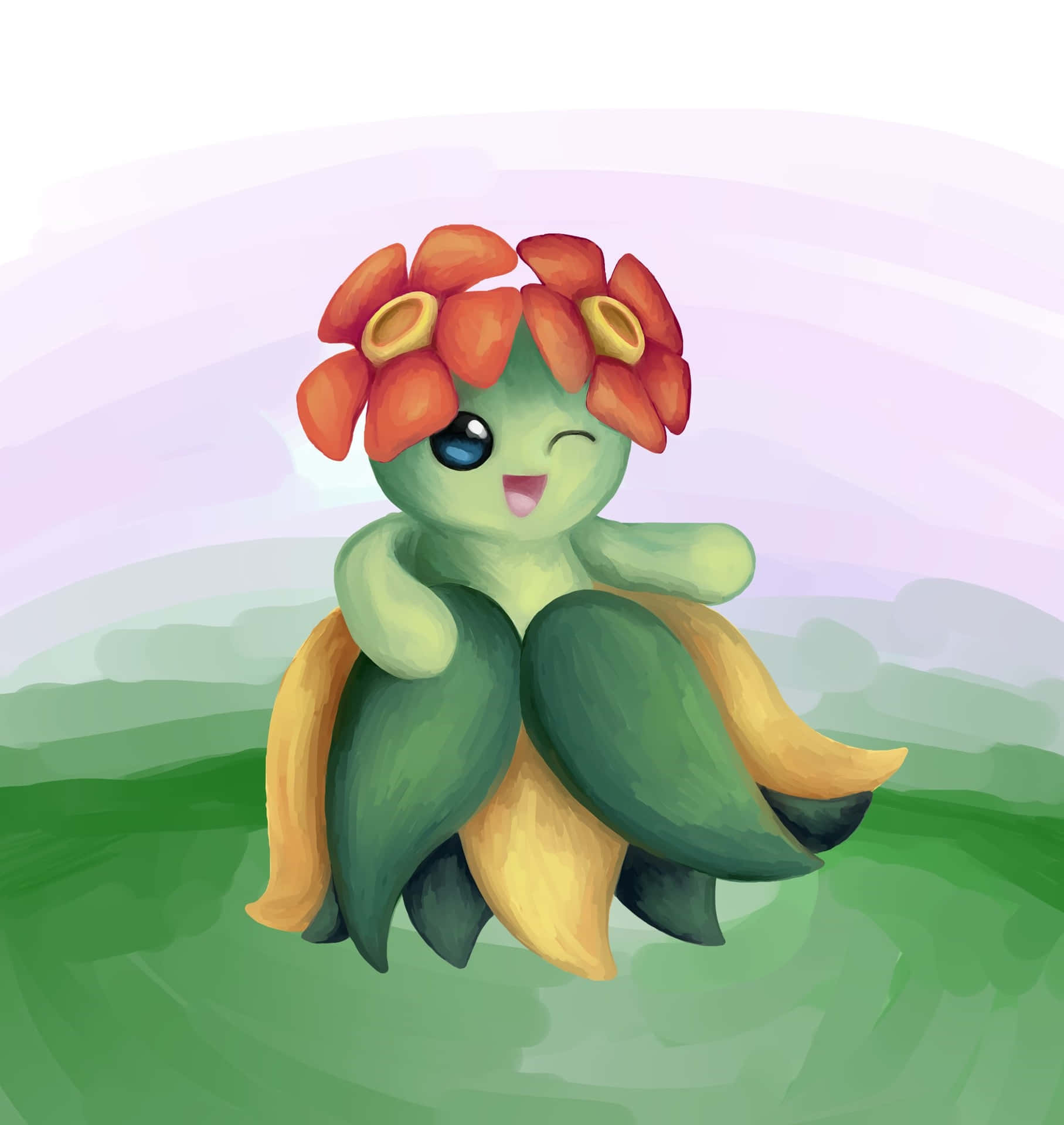 Winky Face Of Bellossom