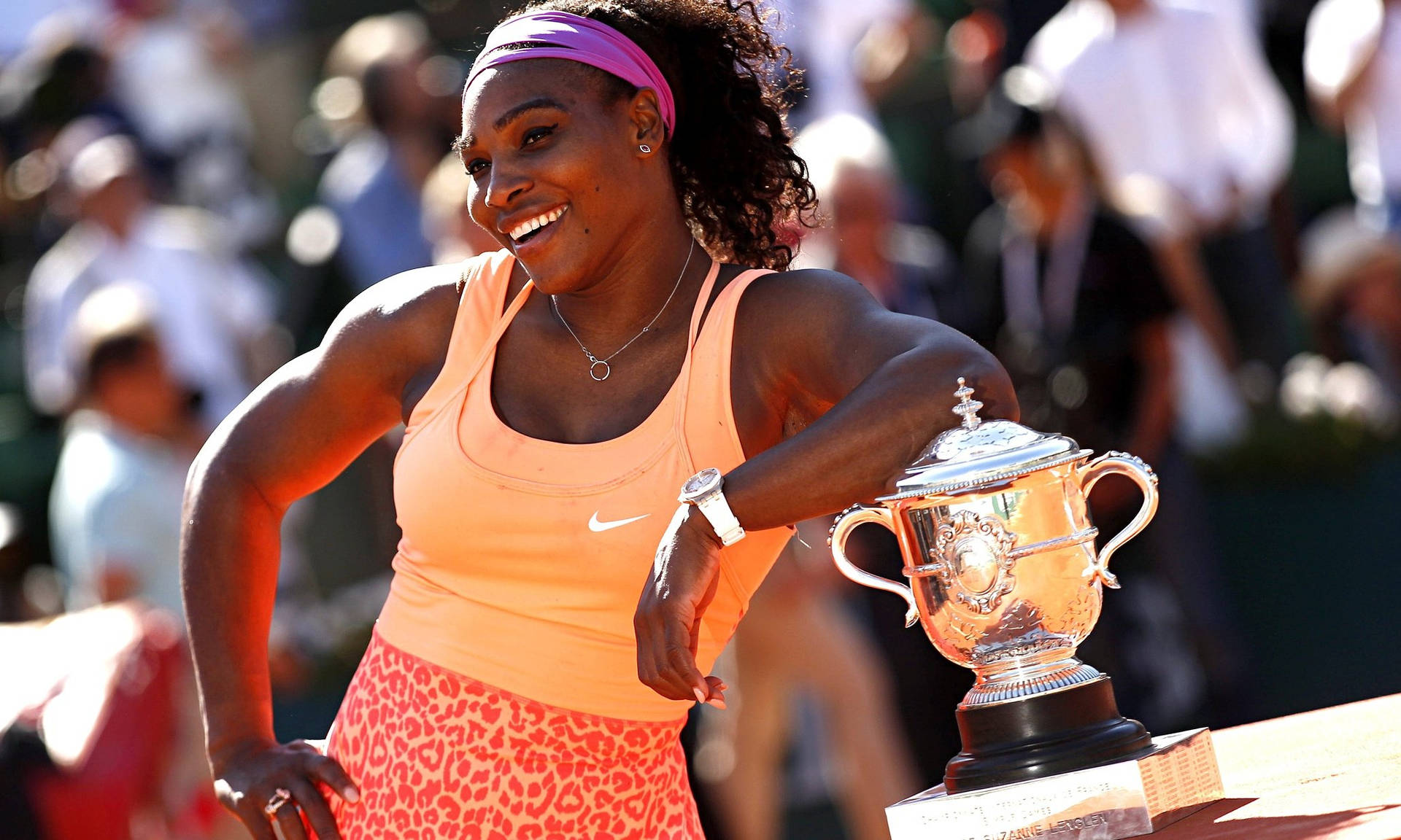 Winner Serena Williams Background