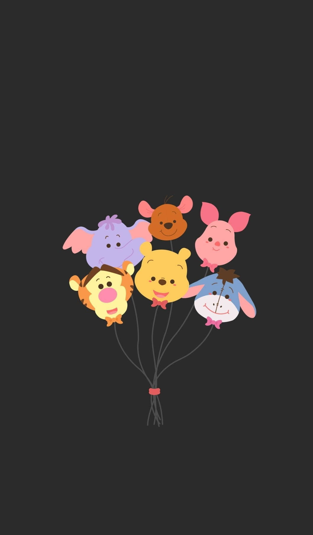 Winnie And Friends Disney Phone Background