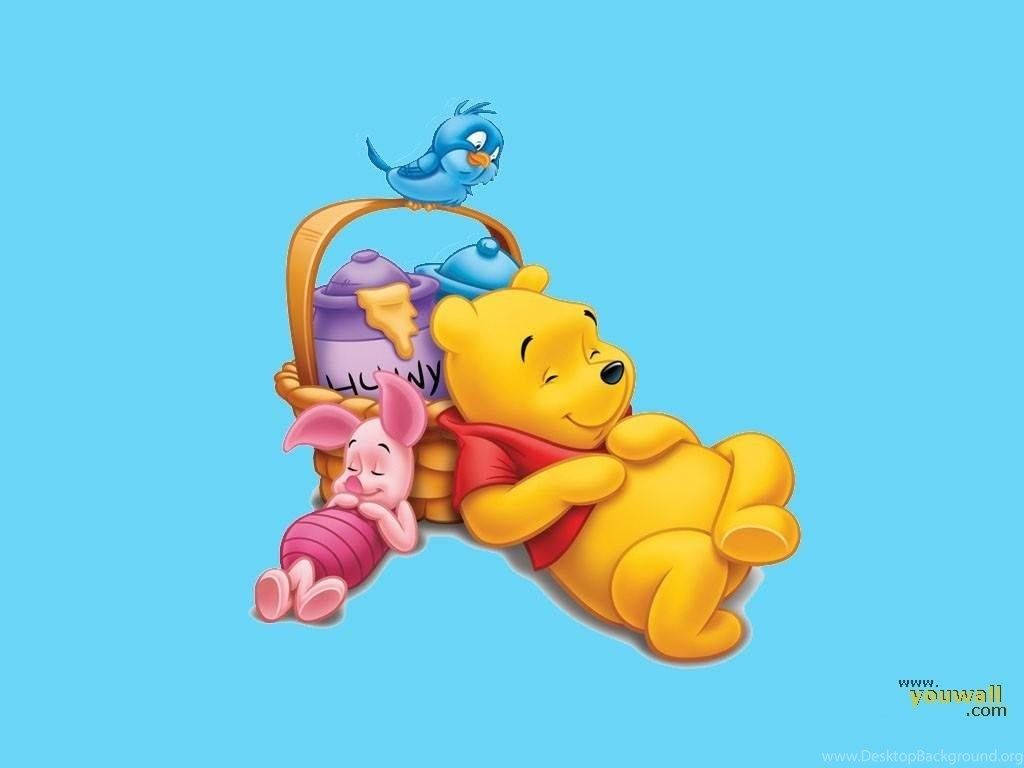 Winnie The Pooh Basket Of Honey