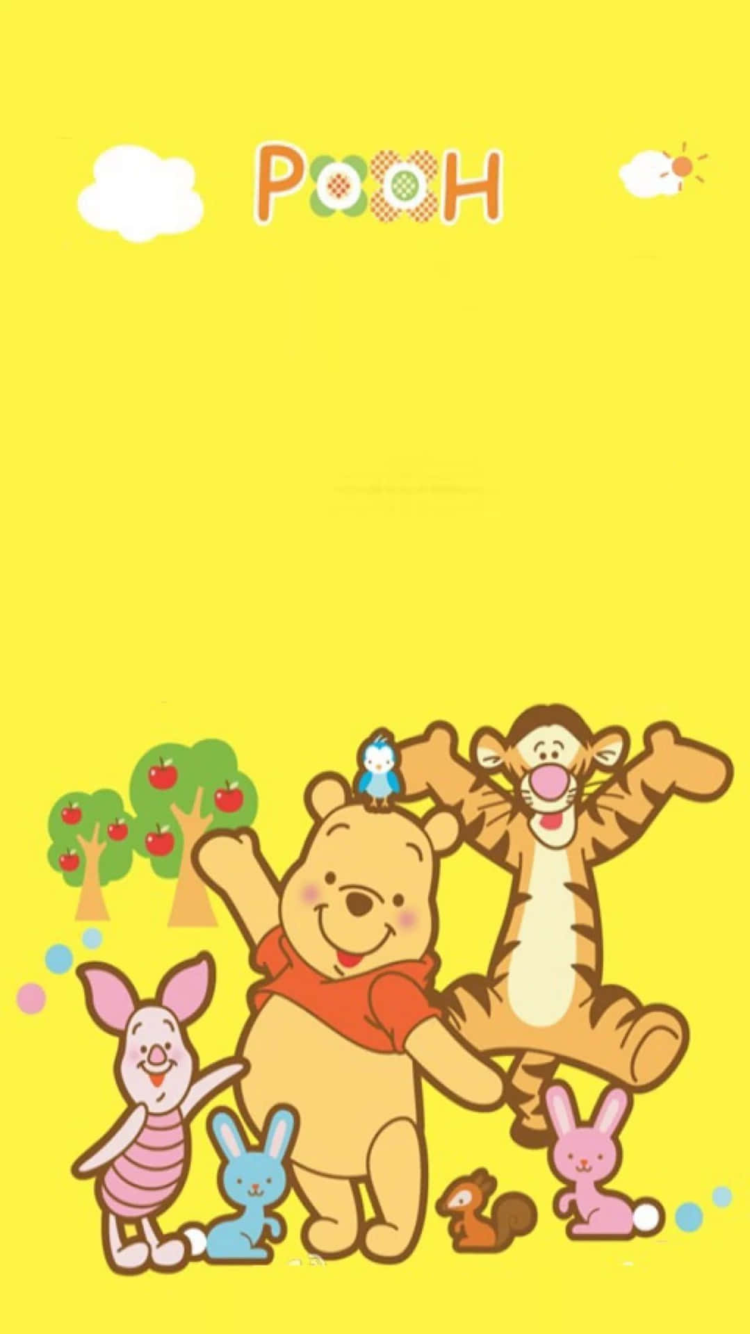 Winnie The Pooh Characters Classic Background