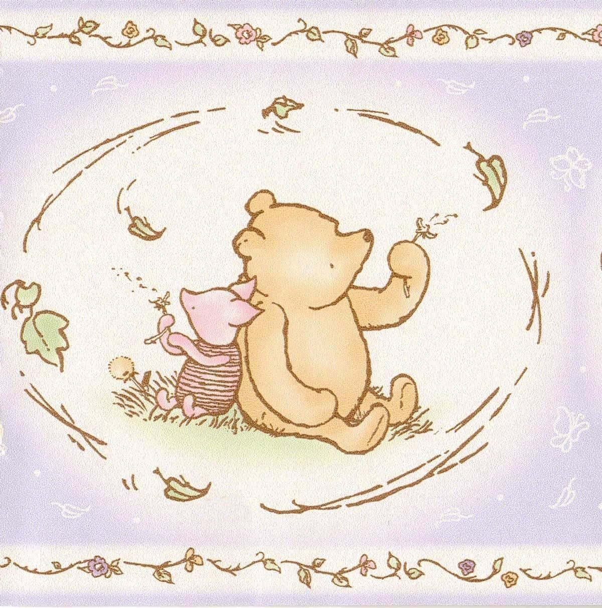 Winnie The Pooh Classic Piglet Background