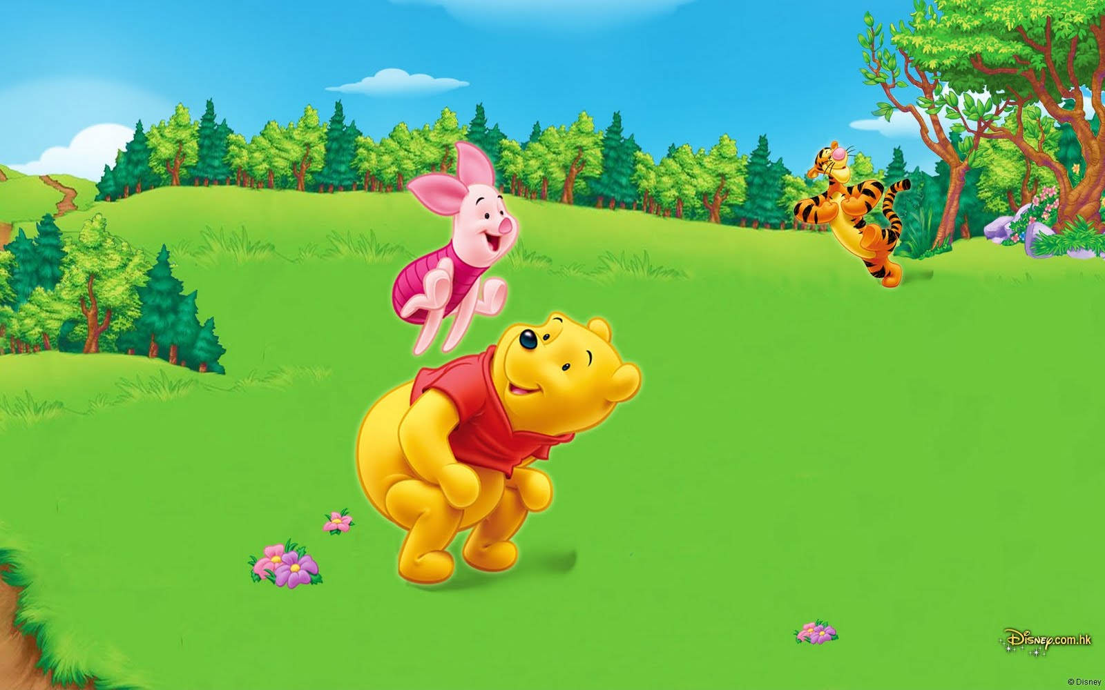 Winnie The Pooh Iphone Backdrop