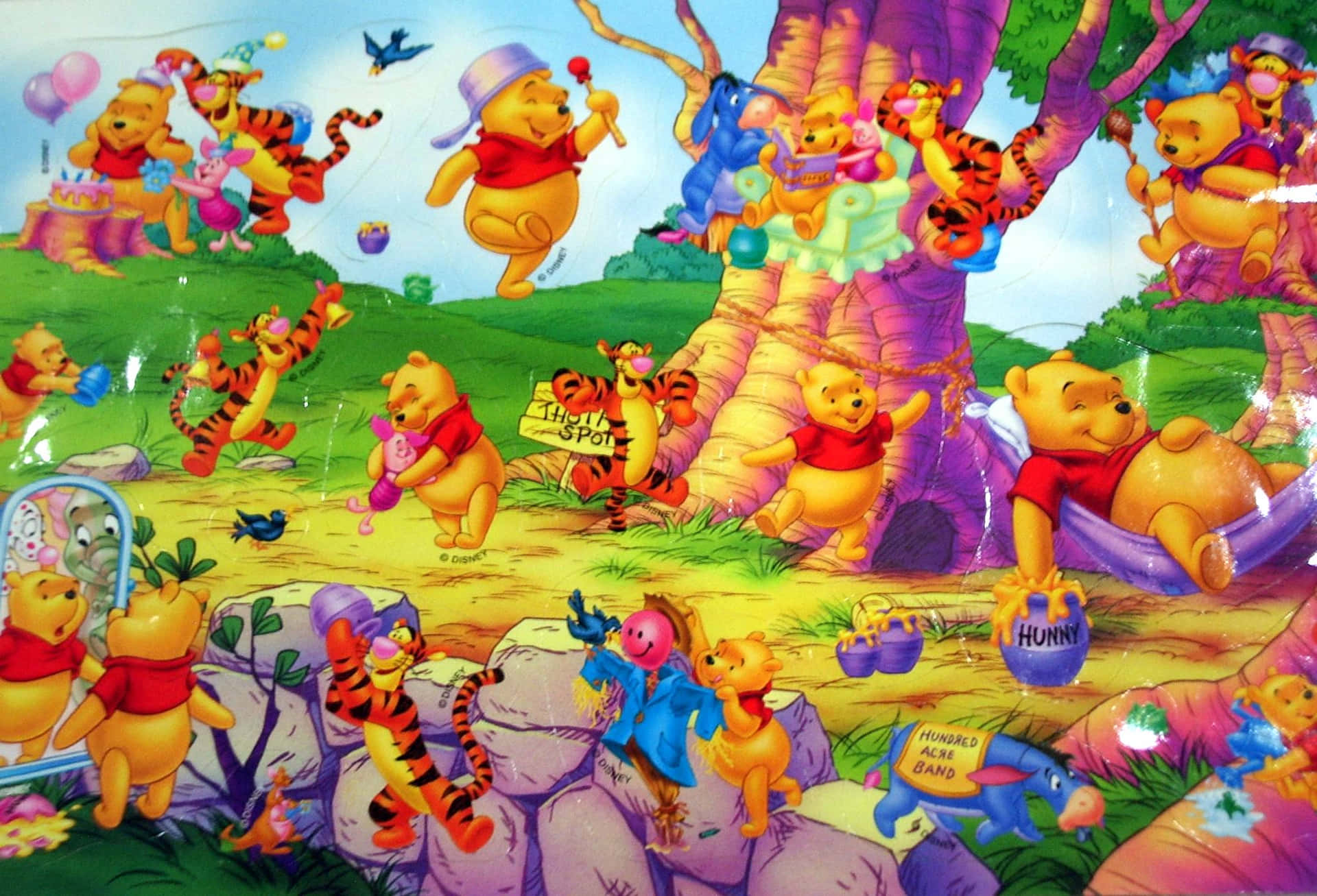Winnie The Pooh Kidscore Desktop