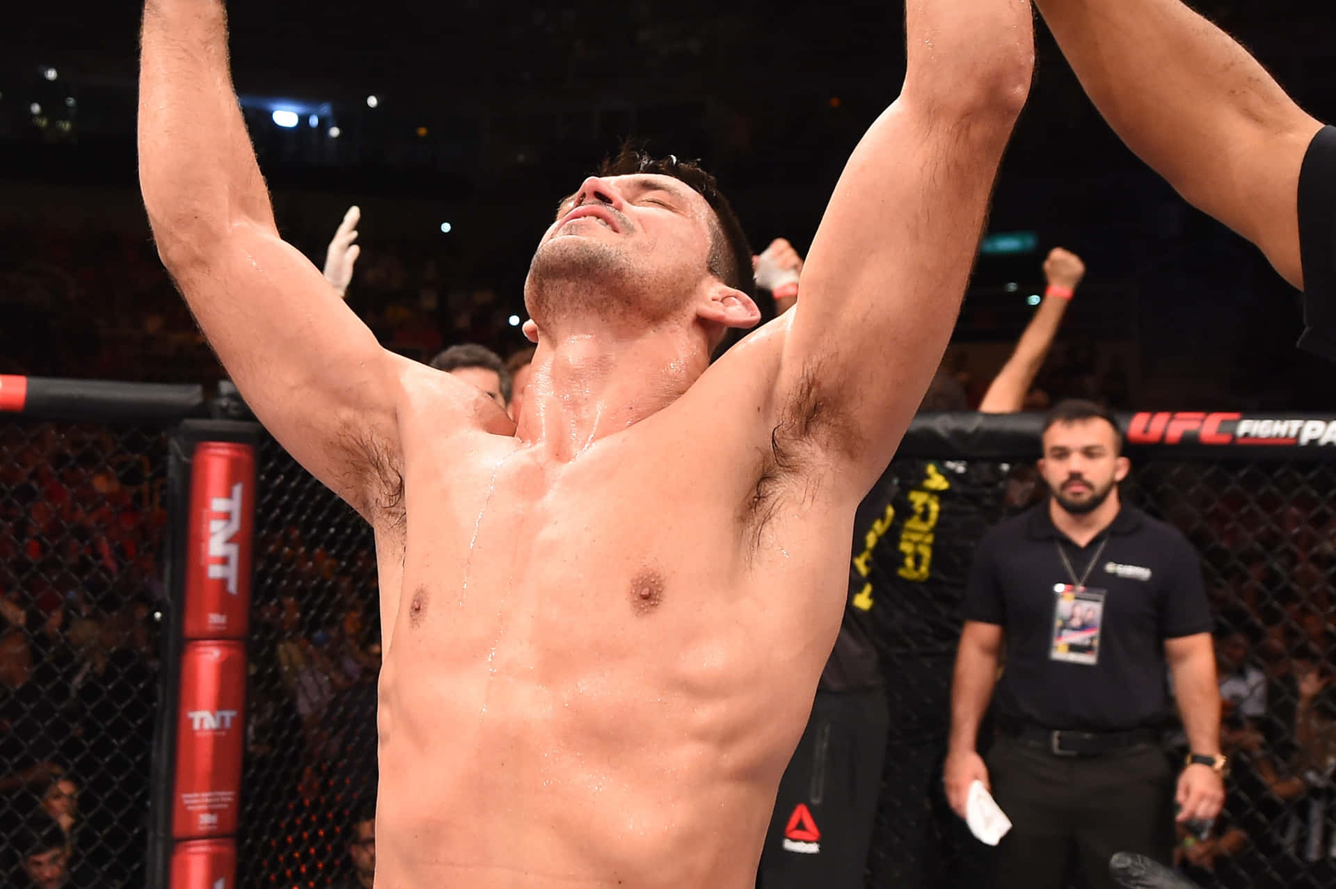 Winning Moment Of Demian Maia