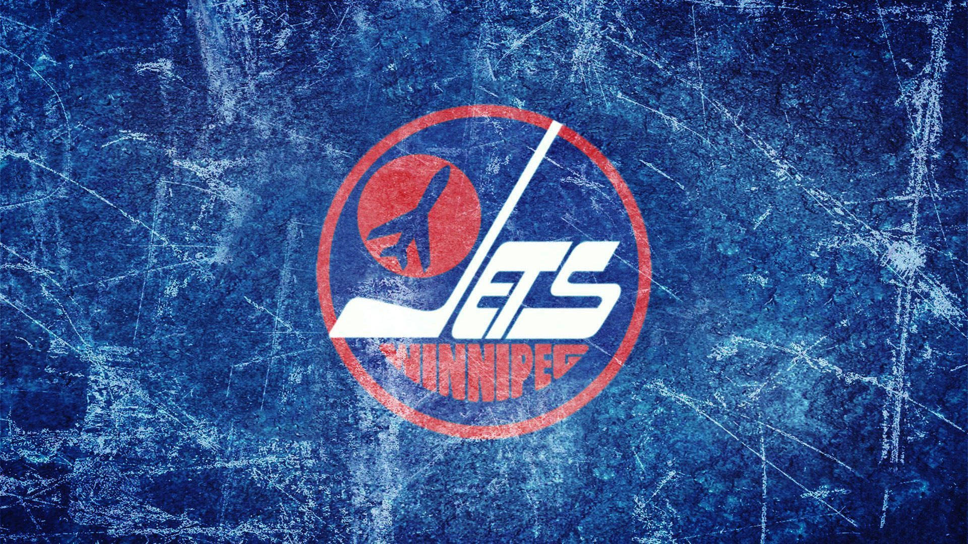Winnipeg Jets Grungy Logo Background