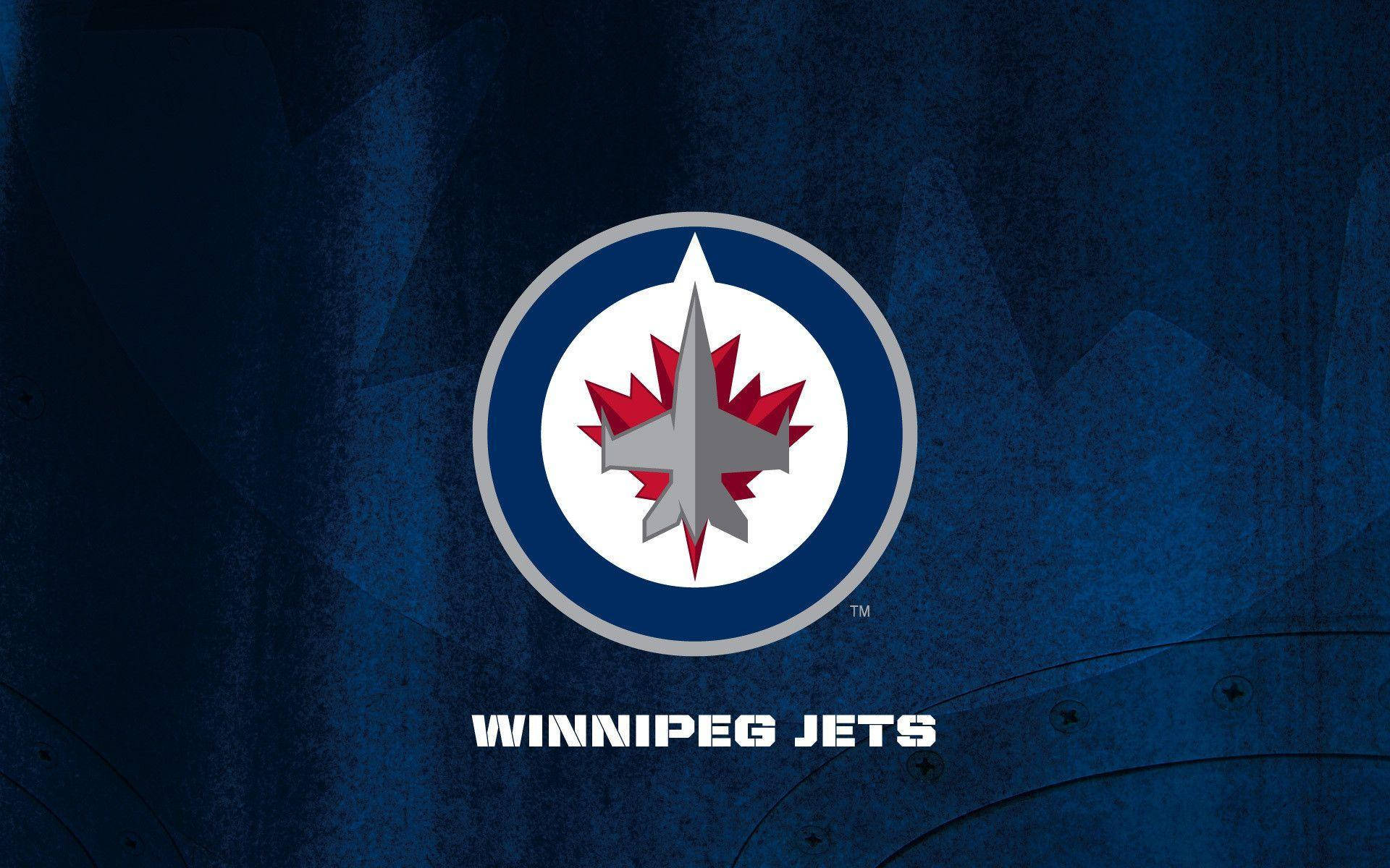 Winnipeg Jets Hockey Team Logo Background