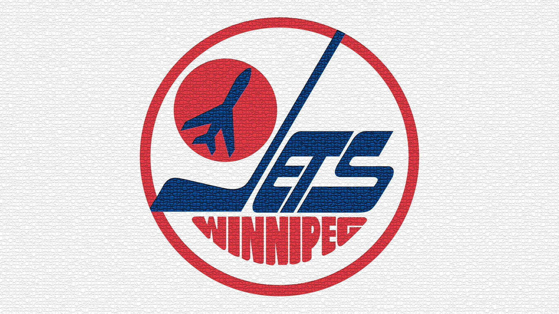Winnipeg Jets Ice Hockey Emblem Background
